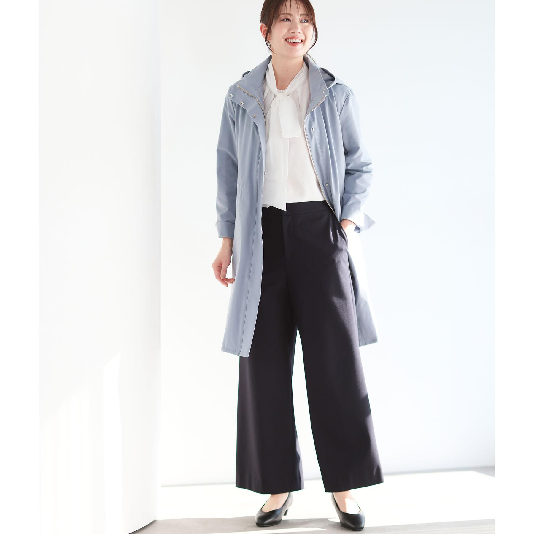 Reflect「【中綿ライナー付き】ライナー付きフーデッドロングコート」|その他|