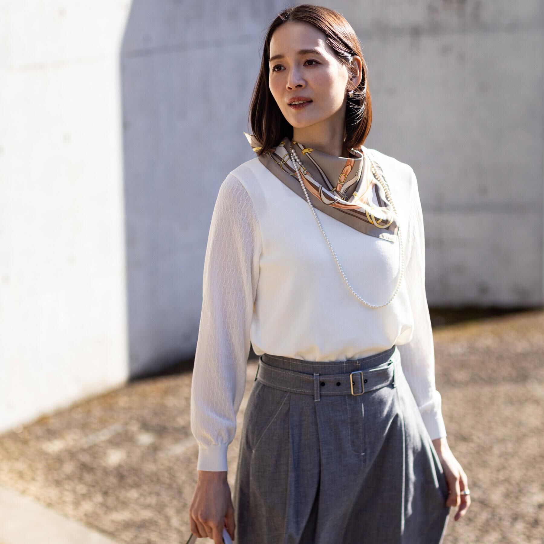 Reflect「【フォーマル／入卒／単品使い可】人工パール2連ネックレス」|ネックレス|