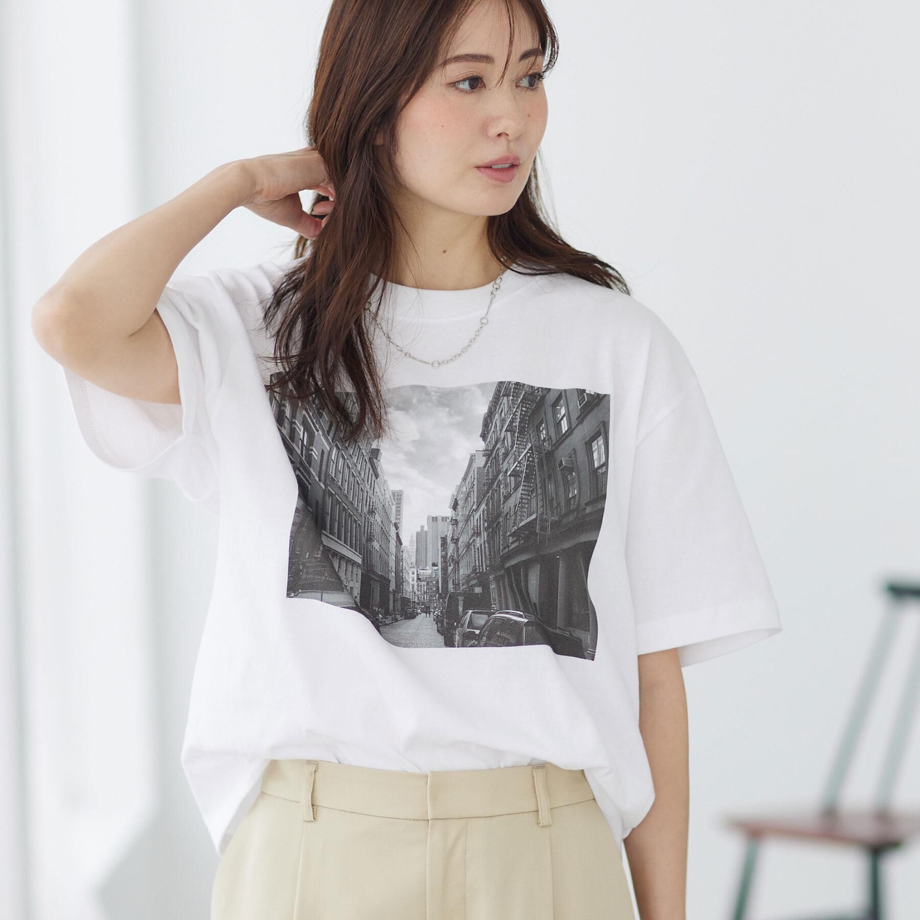 Reflect「【STAR＆STRIPE】フォトTシャツ」|Tシャツ・カットソー|
