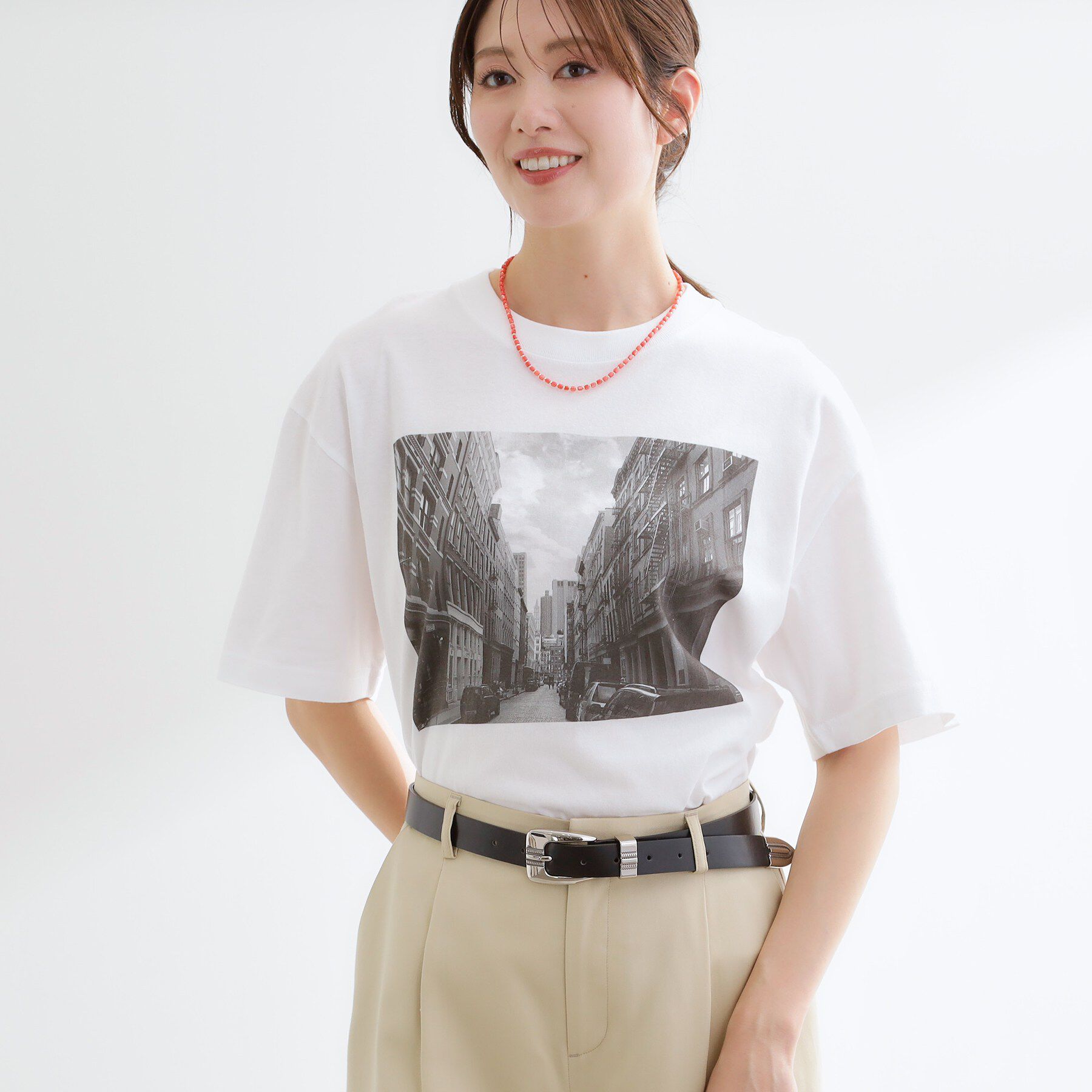 Reflect「【STAR＆STRIPE】フォトTシャツ」|Tシャツ・カットソー|