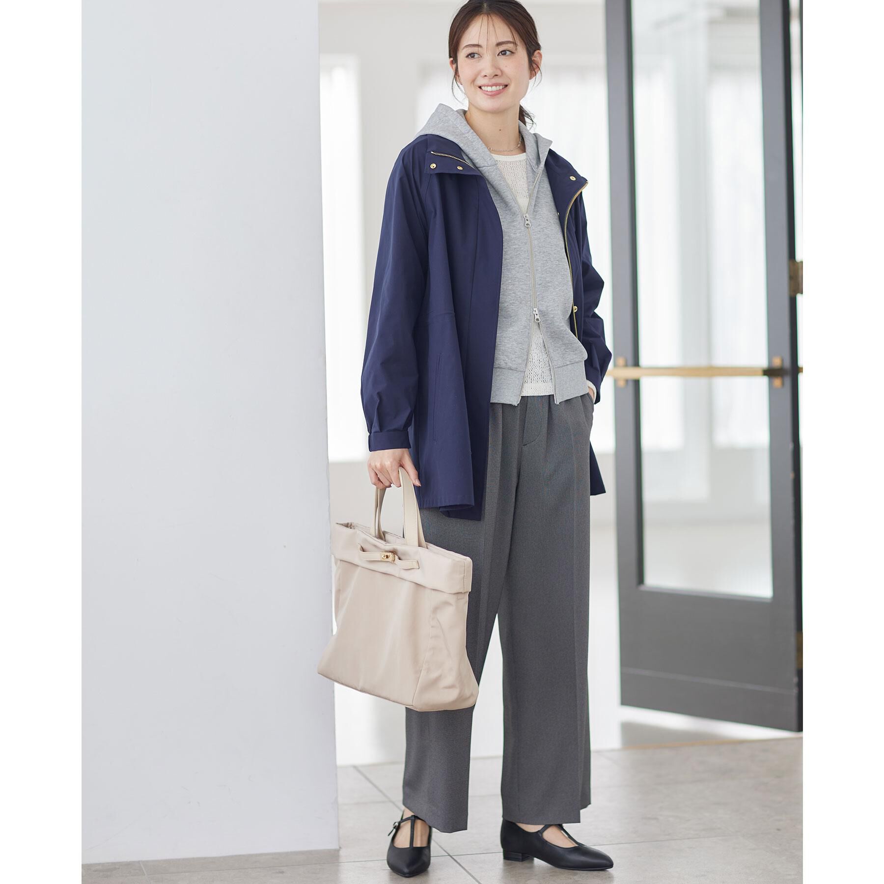 Reflect「ストレッチタフタミドル丈スタンドカラーコート」|その他|