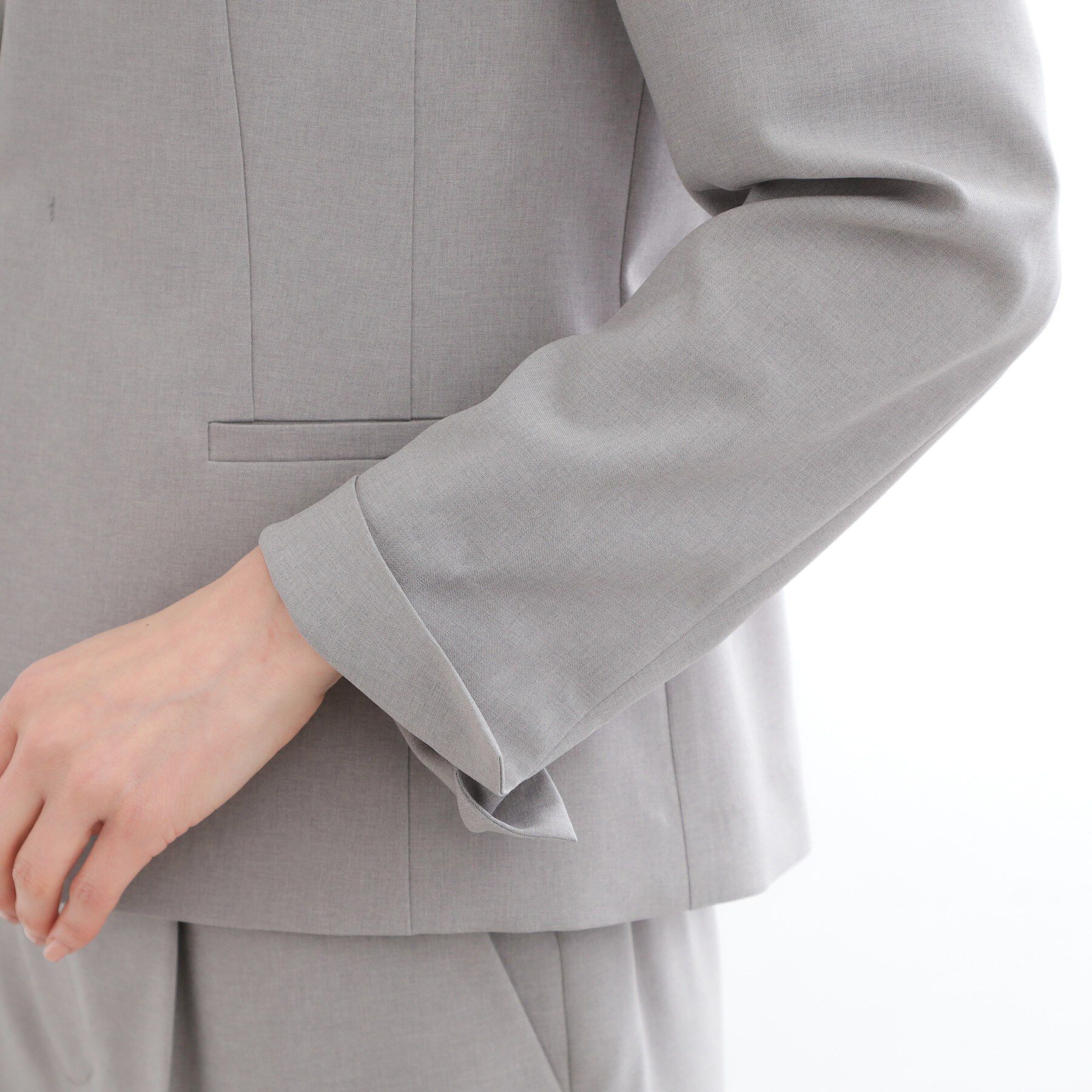 Reflect「【吸水速乾／セットアップ可】ノーカラージャケット」|ノーカラージャケット|