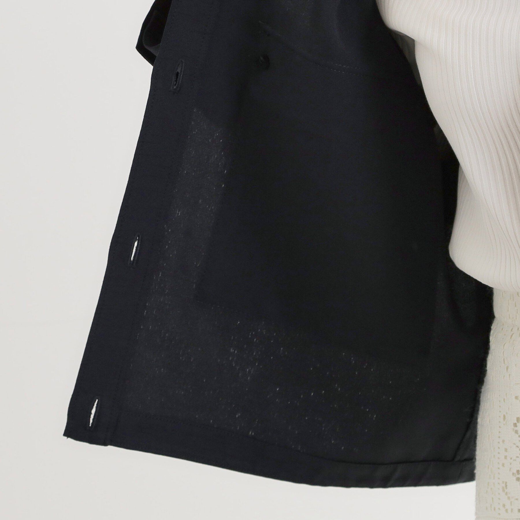 Reflect「リネンライクシャツブルゾン」|ブルゾン・スタジャン|