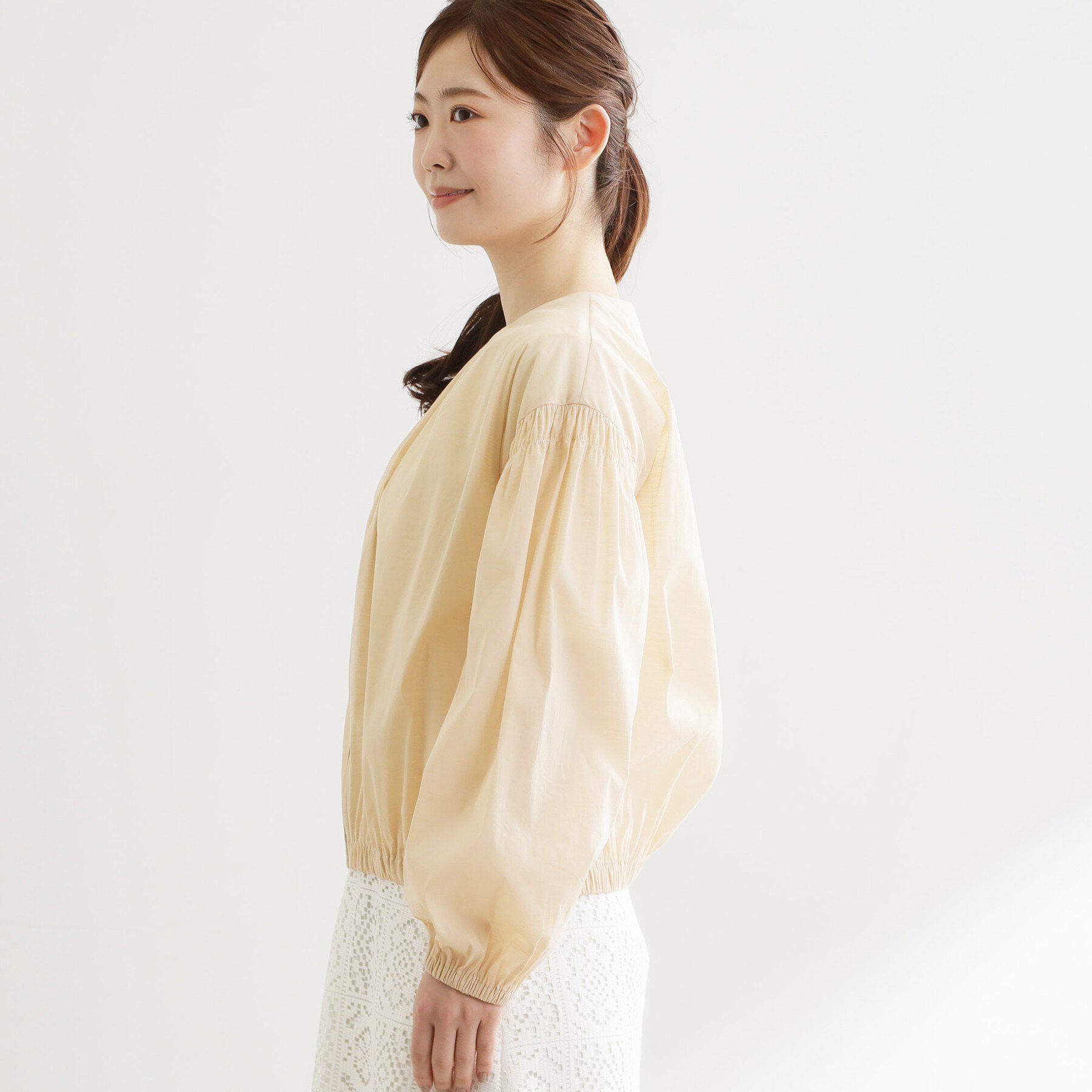 Reflect「フロントファスナーシアーブルゾン」|ブルゾン・スタジャン|