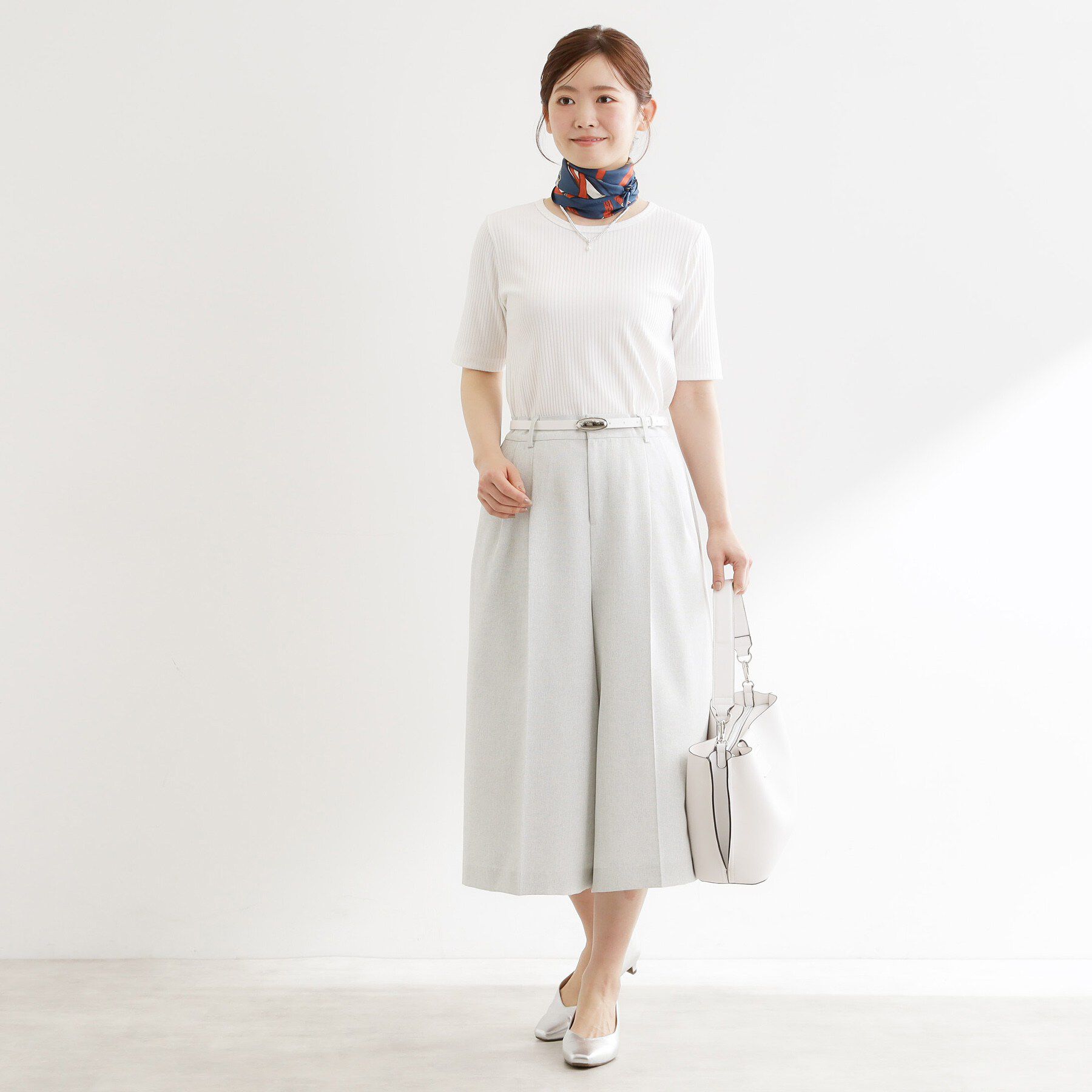 Reflect「リネンライクワイドミディパンツ」|その他|