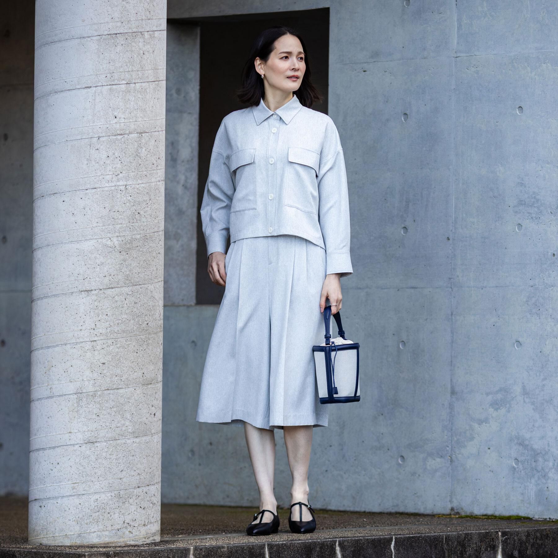 Reflect「リネンライクワイドミディパンツ」|その他|