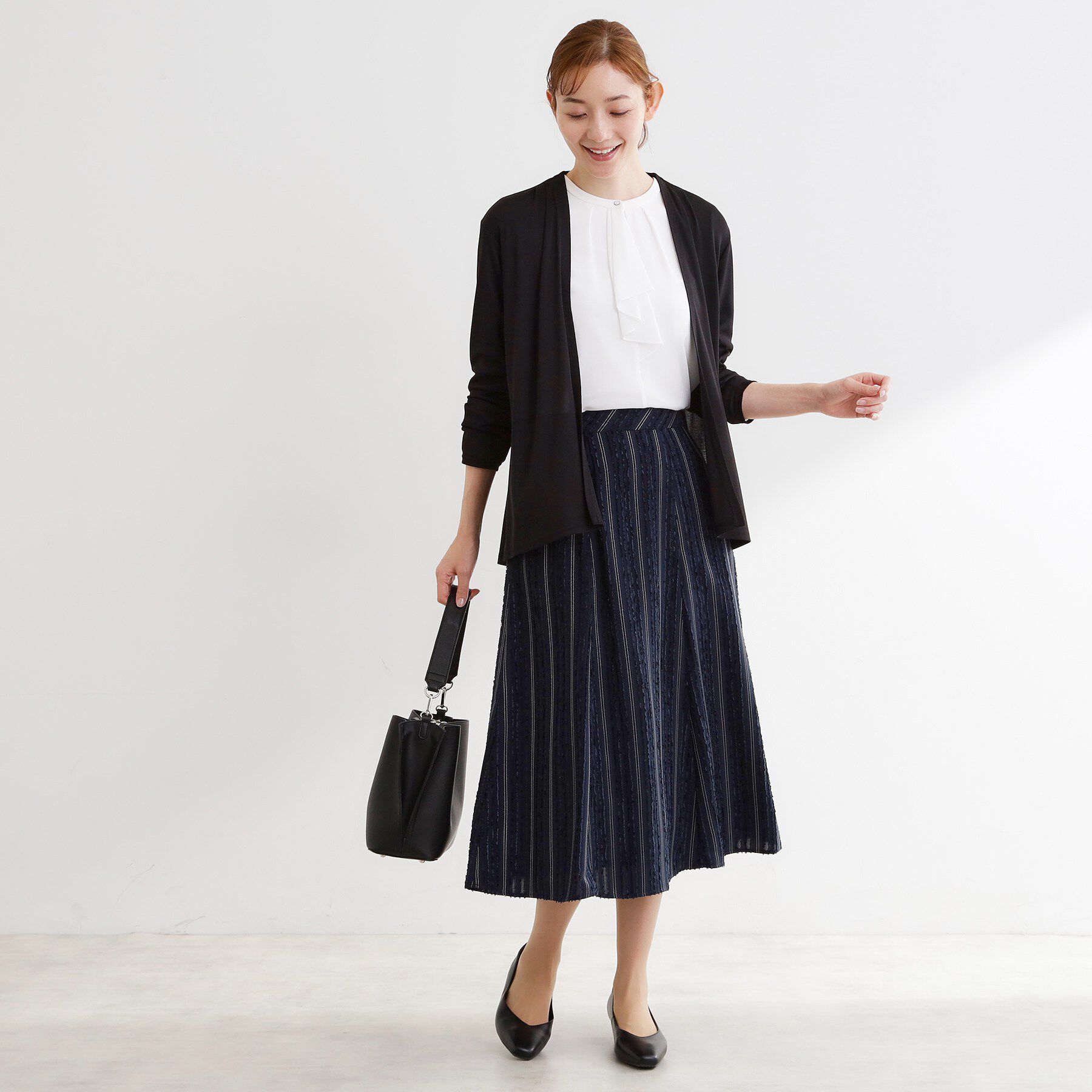 Reflect「【UVカット／接触冷感／日除け・エアコン対策に◎】ジャージカーディガン」|カーディガン|