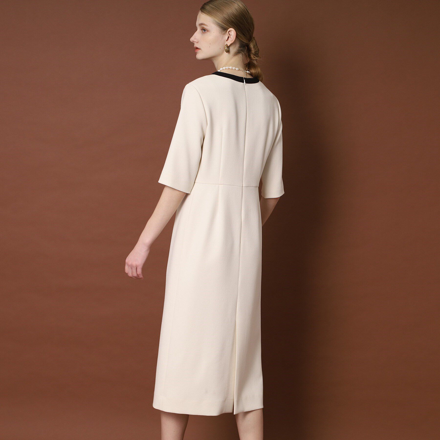 DRESSTERIOR「【セットアップ可】バイカラーワンピース」|ワンピース|