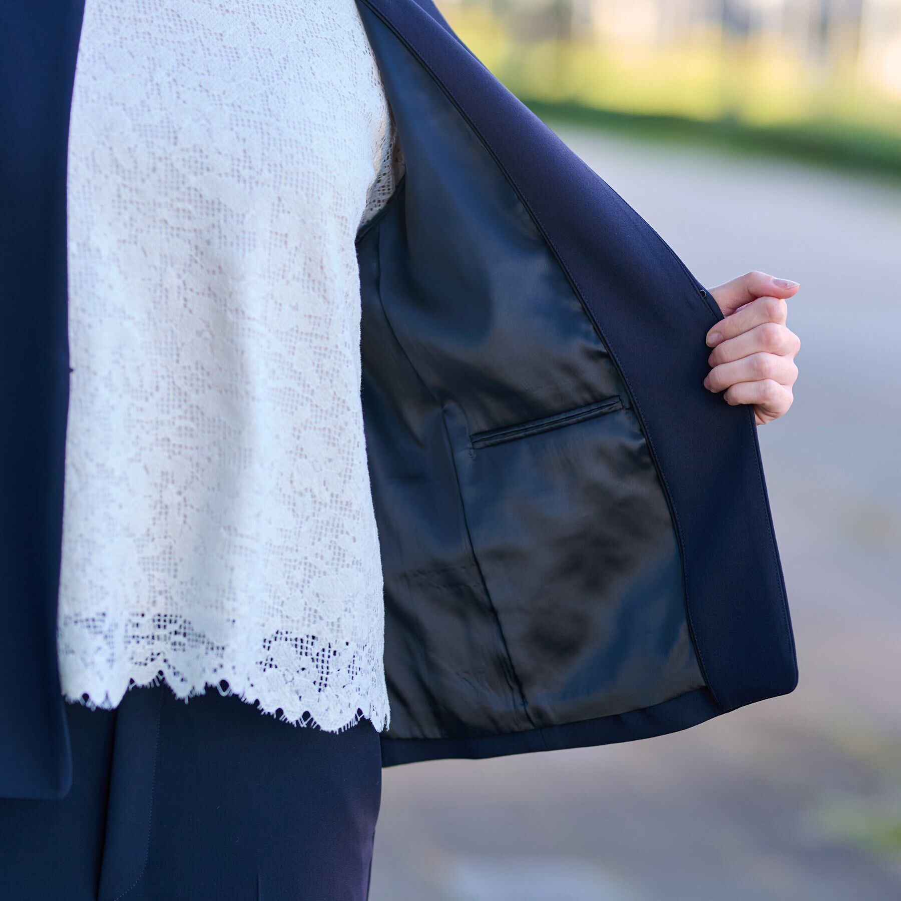 DRESSTERIOR「【セットアップ可/セレモニー】オケージョンSETUPジャケット」|ノーカラージャケット|