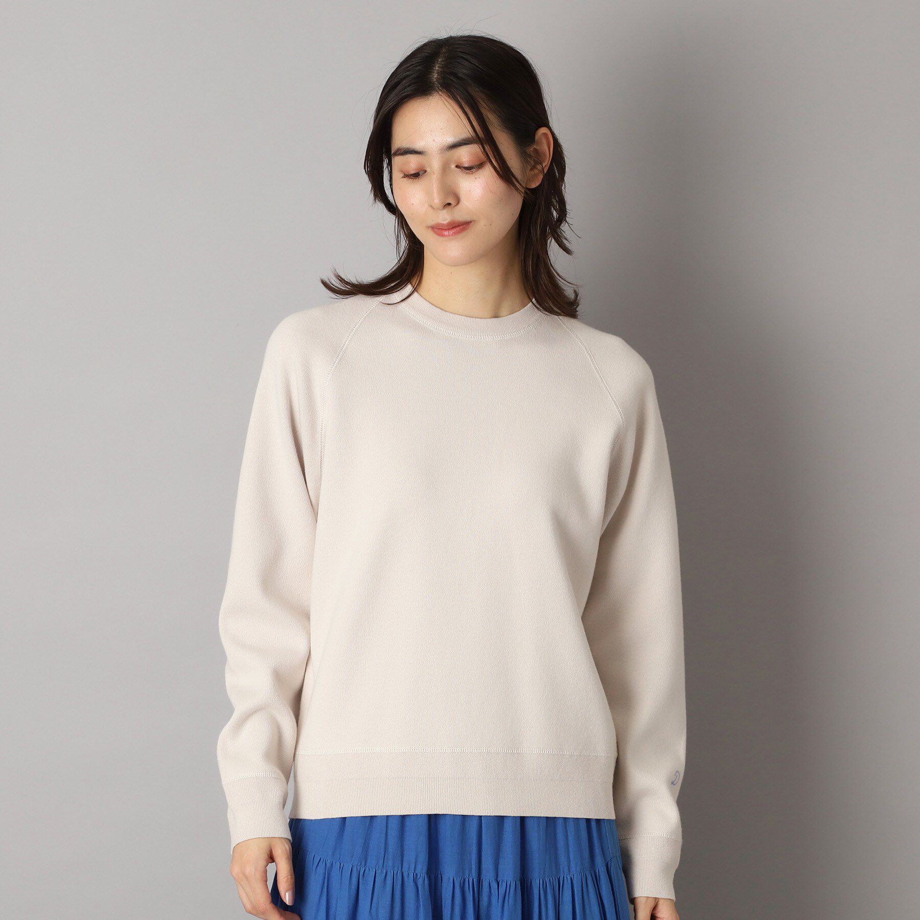 DRESSTERIOR「【洗える】ウォッシャブル コットンカシミヤ混ニット」|ニット・セーター|