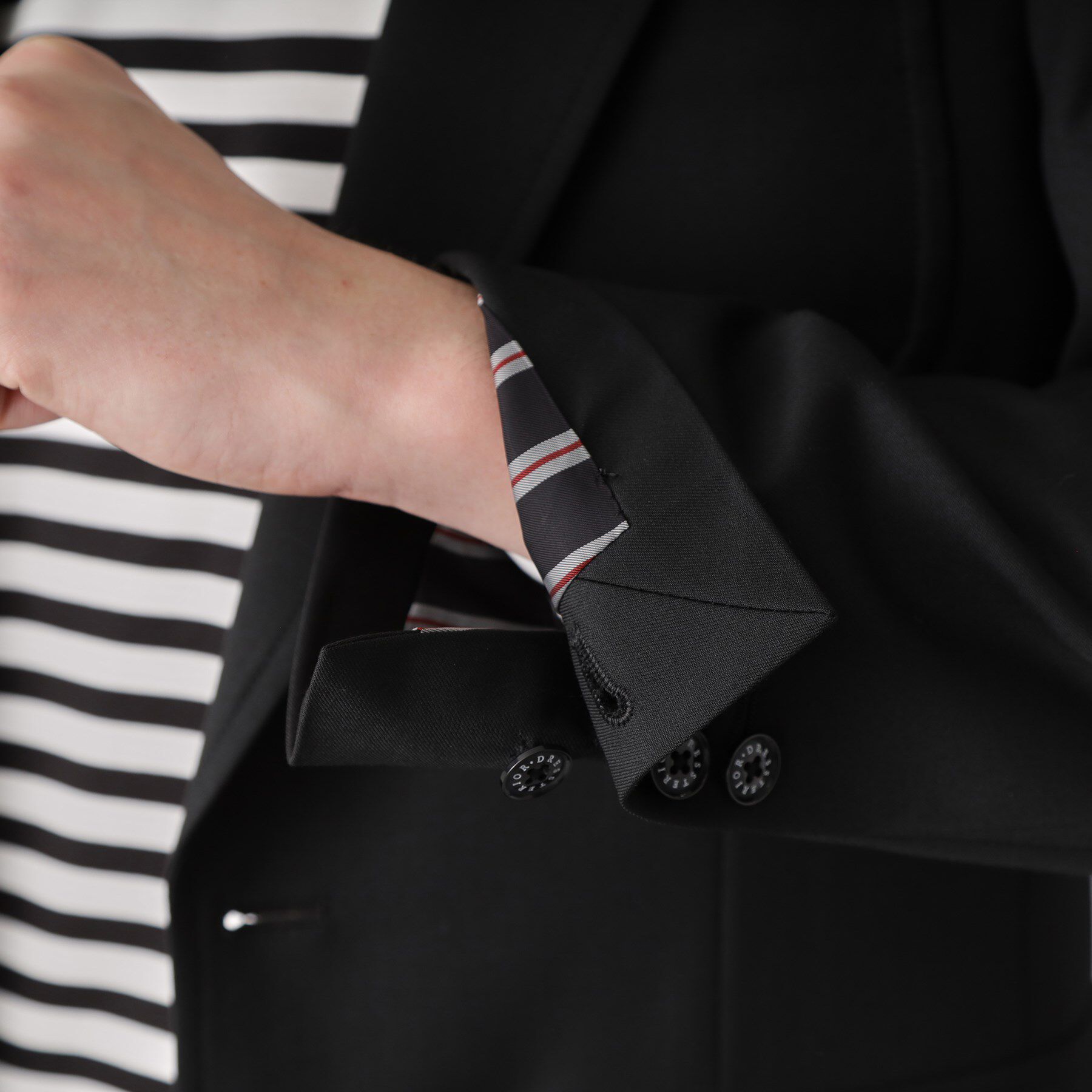 DRESSTERIOR「ウールブレンド コンフォータブルジャケット」|テーラードジャケット|