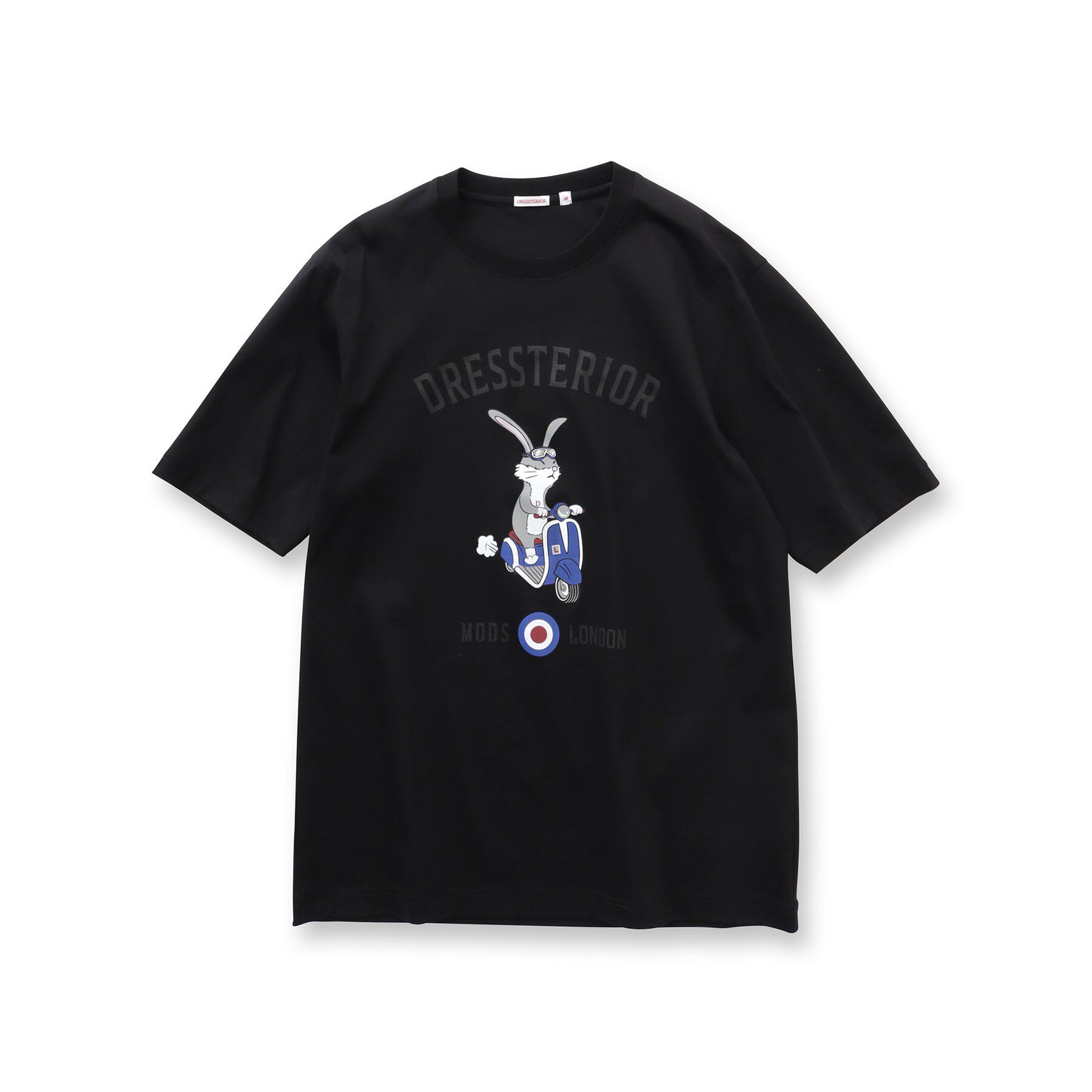 DRESSTERIOR「【接触冷感/抗菌防臭/消臭】ICE CLEAR COTTON ロンドンラビットTシャツ」|Tシャツ・カットソー|