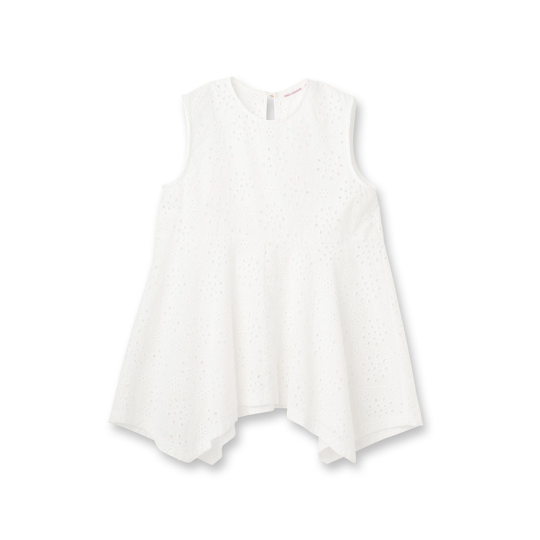 DRESSTERIOR「【コットン100％/洗える】カットワークレースブラウス」|シャツ・ブラウス|