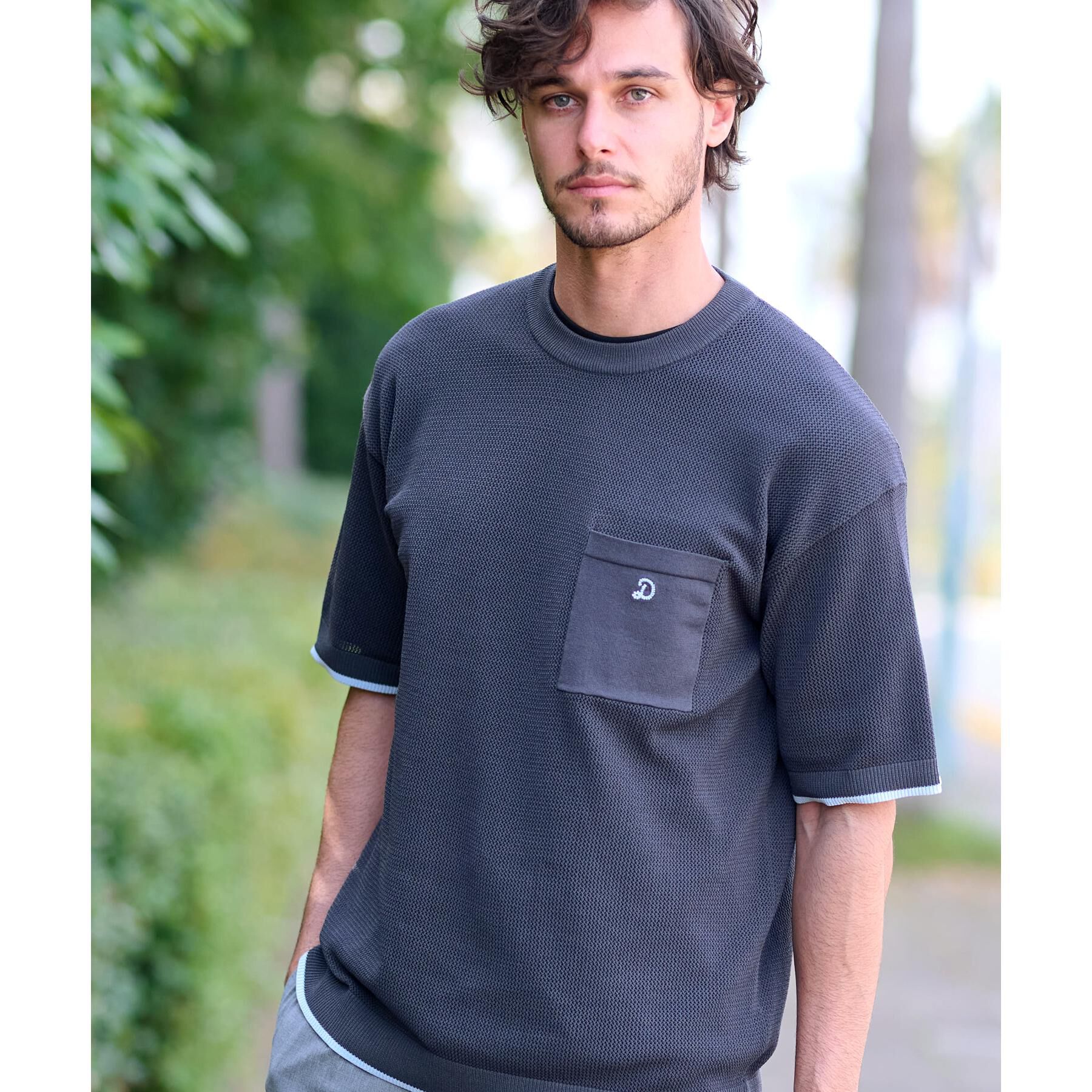 DRESSTERIOR「ドライメッシュニット」|ニット・セーター|