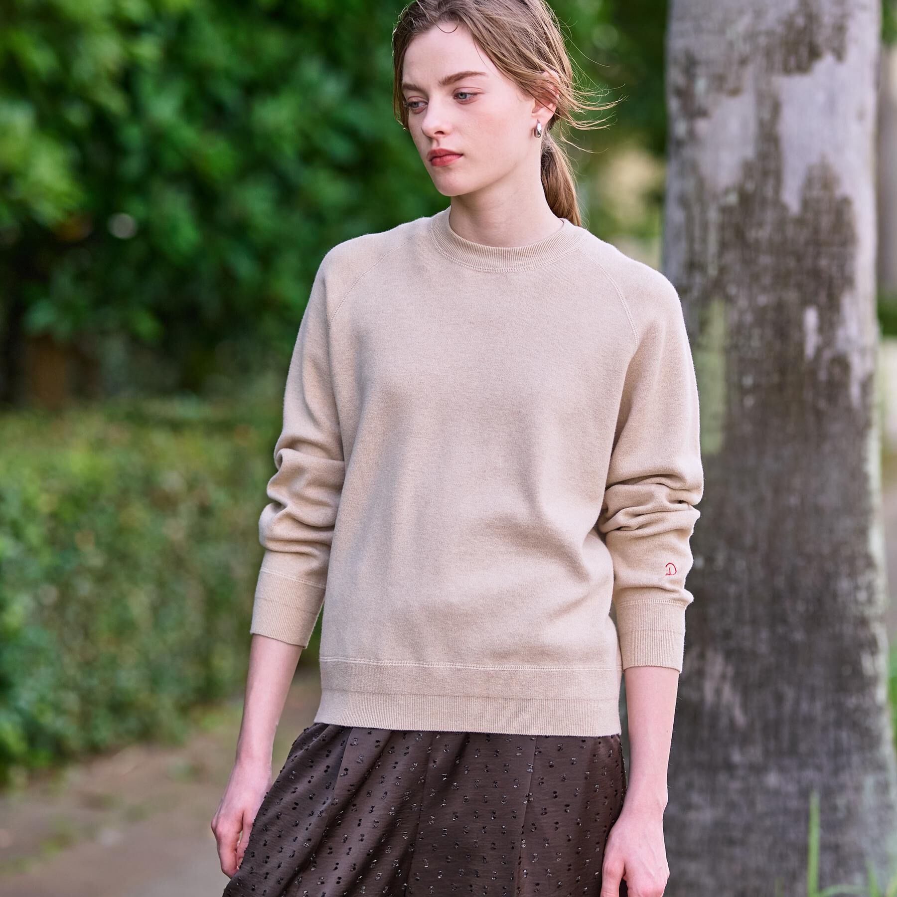 DRESSTERIOR「【洗える/7色展開】ウォッシャブルコットンカシミヤニット」|ニット・セーター|