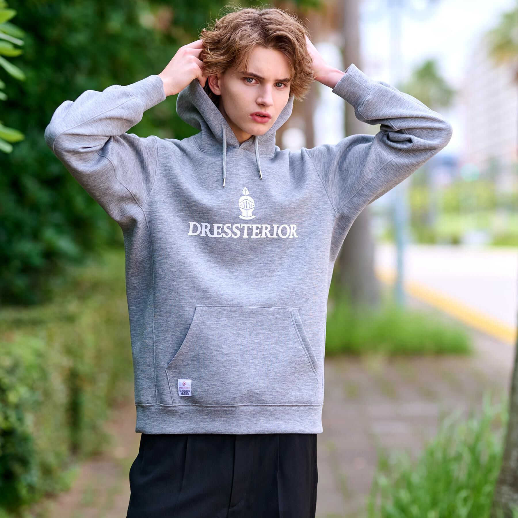 DRESSTERIOR「ストレッチポンチ フーディ」|パーカー|