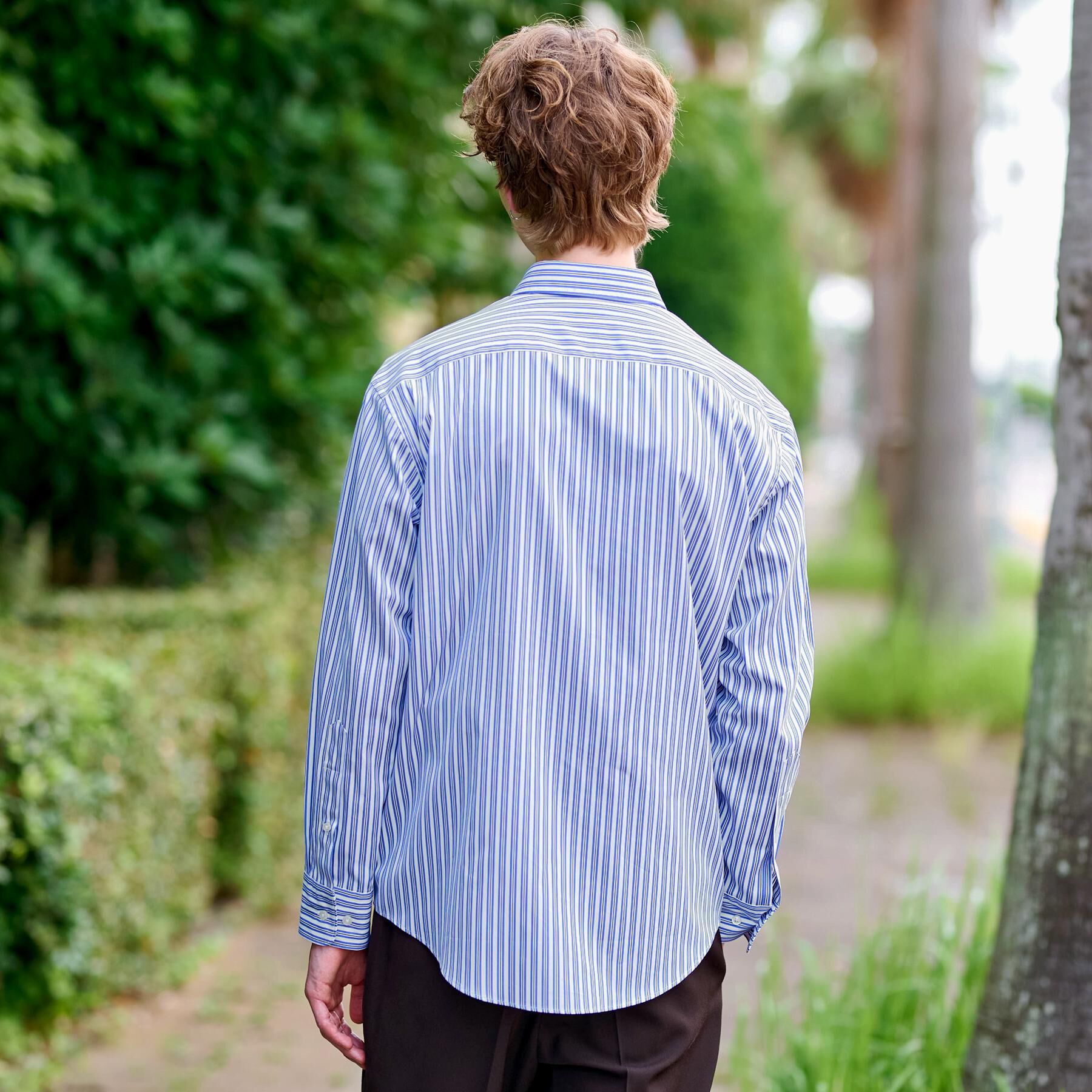 DRESSTERIOR「THOMAS MASON ストライプシャツ」|シャツ・ブラウス|