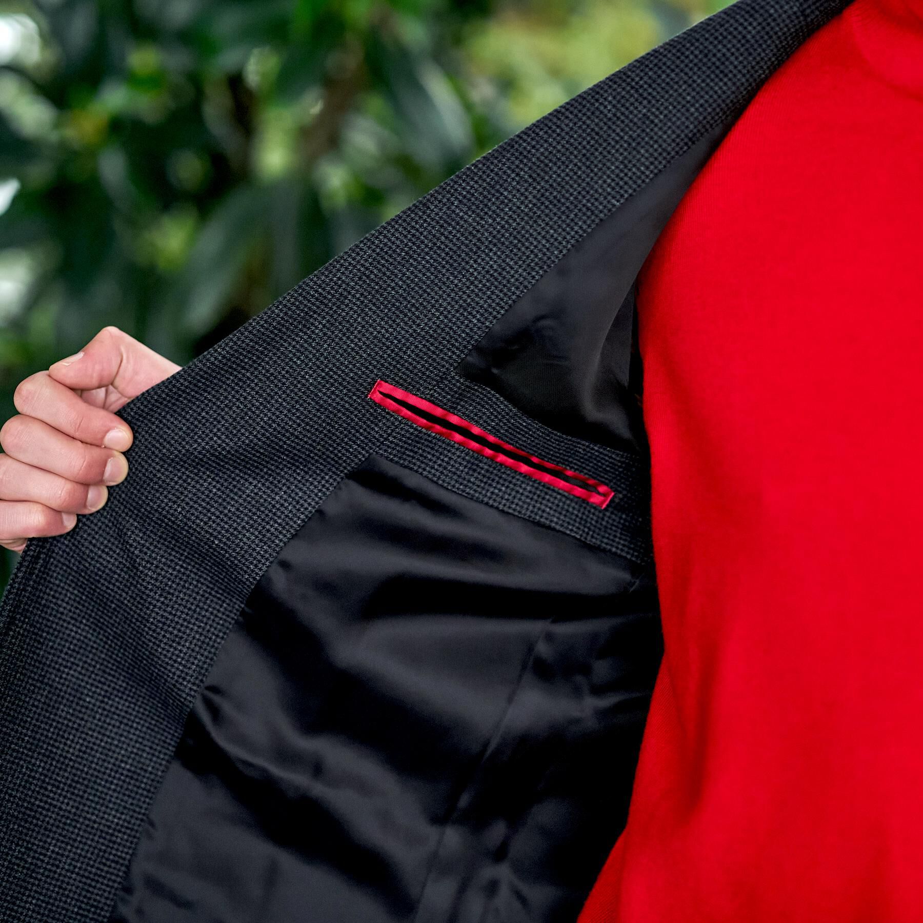 DRESSTERIOR「【セットアップ可】ストレッチソフトタッチ チェックジャケット」|テーラードジャケット|