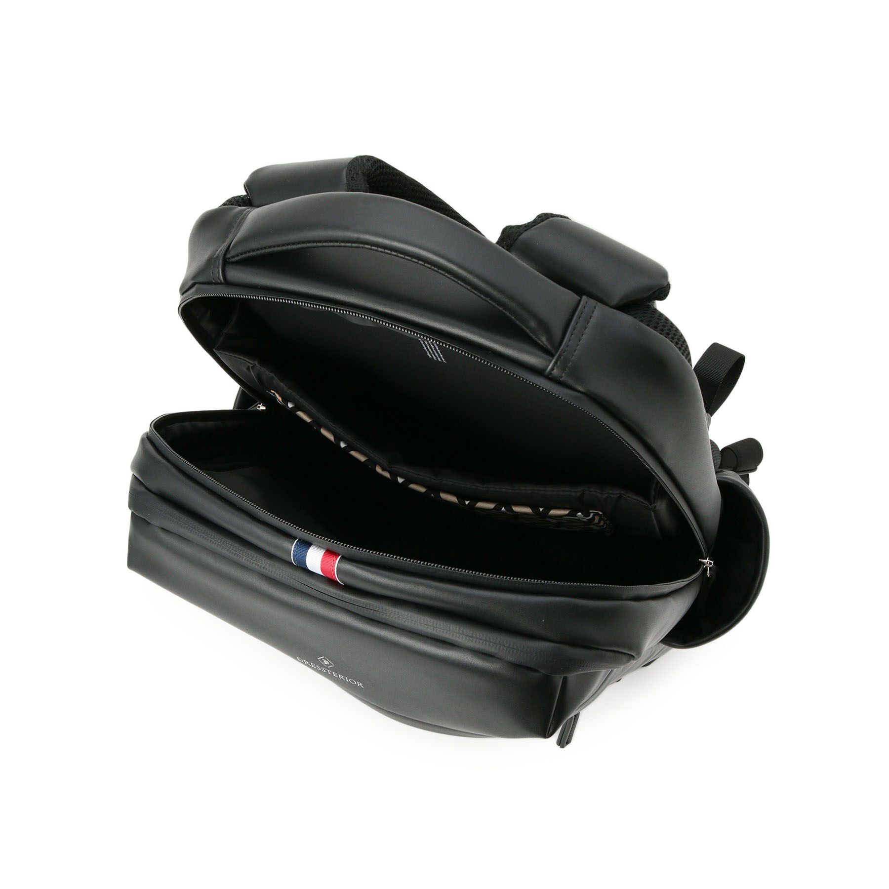 DRESSTERIOR「【荷重軽減】サスペンション リサイクルレザーバックパック」|リュック|