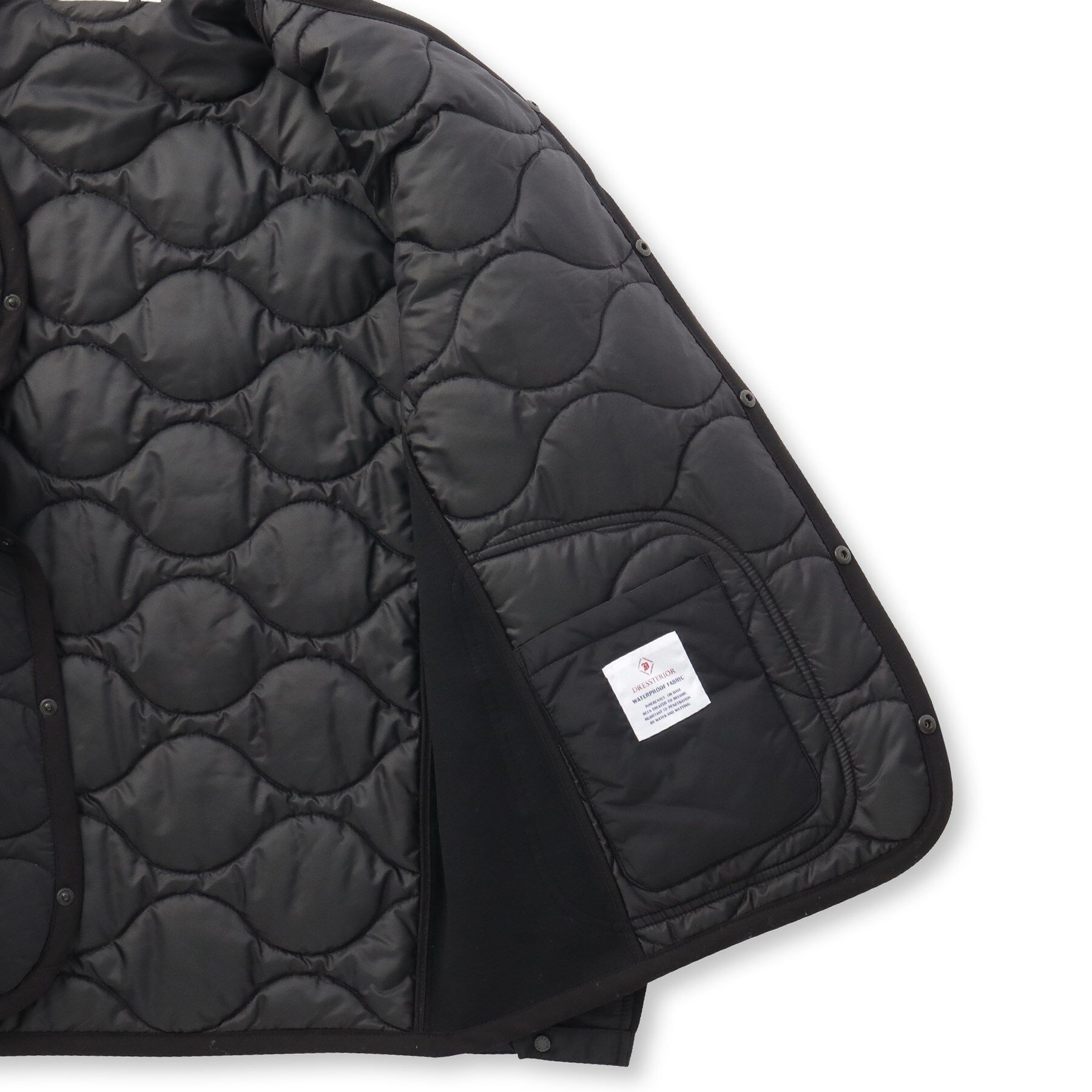 DRESSTERIOR「キルティング ライナージャケット」|ダウン|