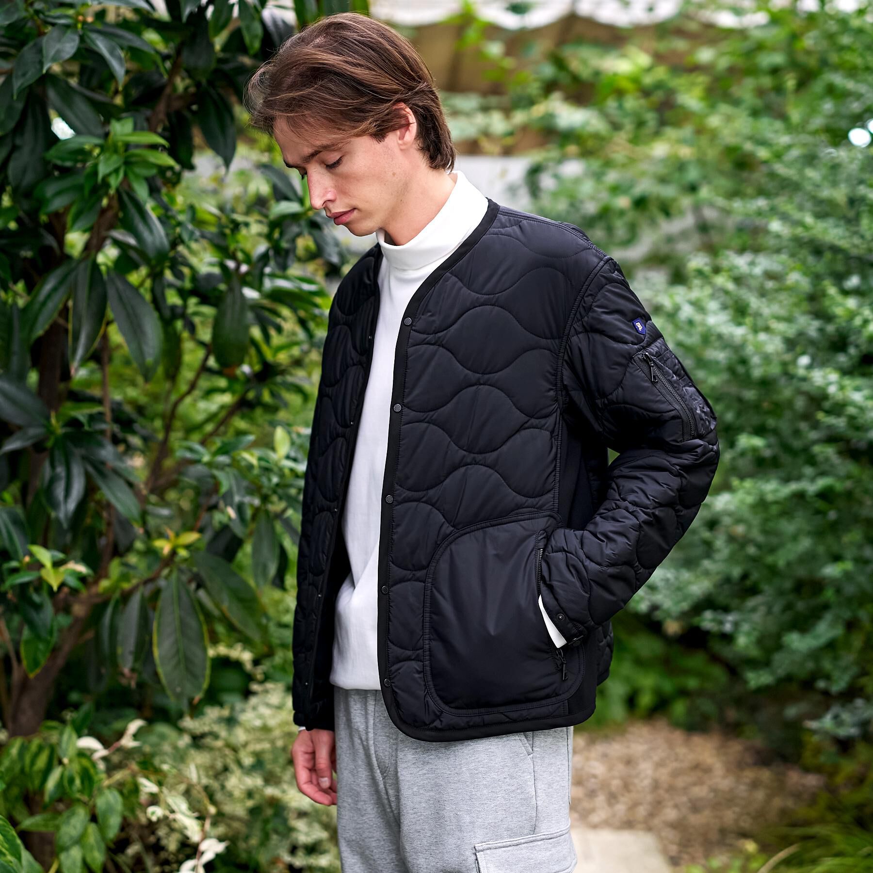 DRESSTERIOR「キルティング ライナージャケット」|ダウン|