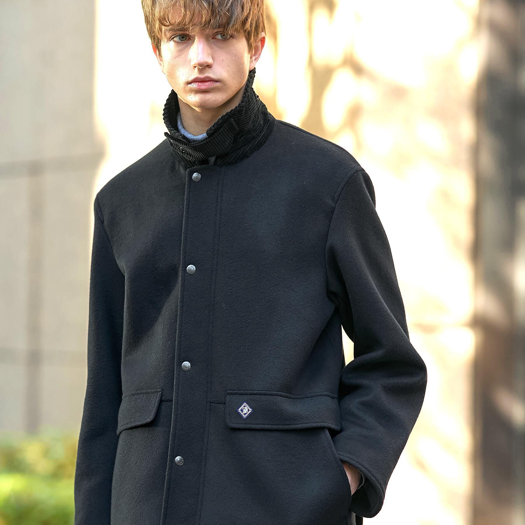 DRESSTERIOR「ウールハンティングジャケット」|ブルゾン・スタジャン|