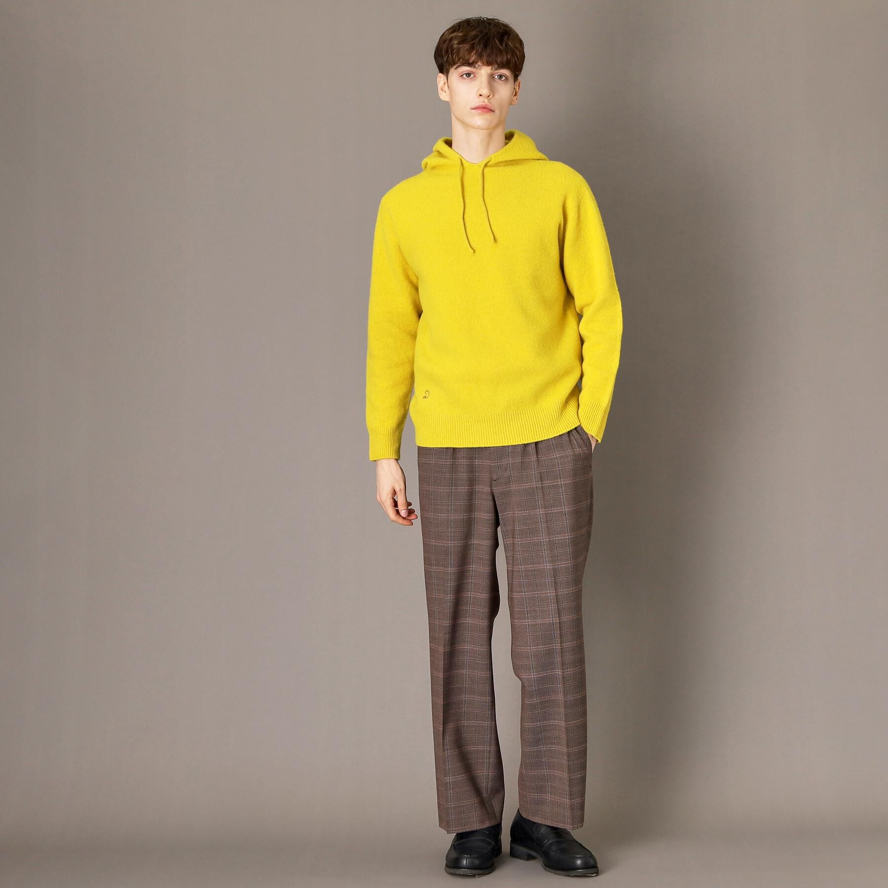 DRESSTERIOR「カシミヤブレンドフードニット」|ニット・セーター|