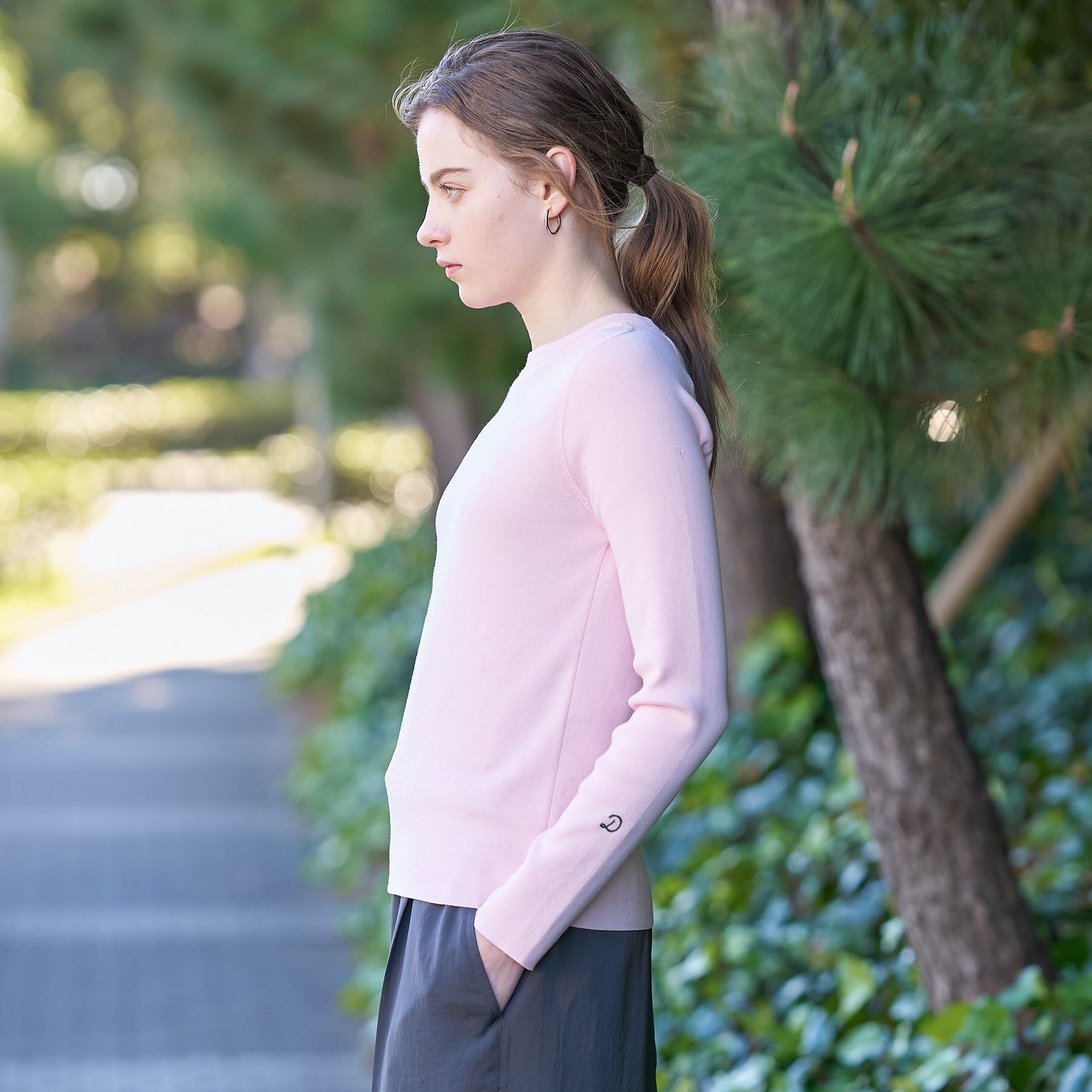 DRESSTERIOR「【ウォッシャブル】コットンフルニードルニット」|ニット・セーター|