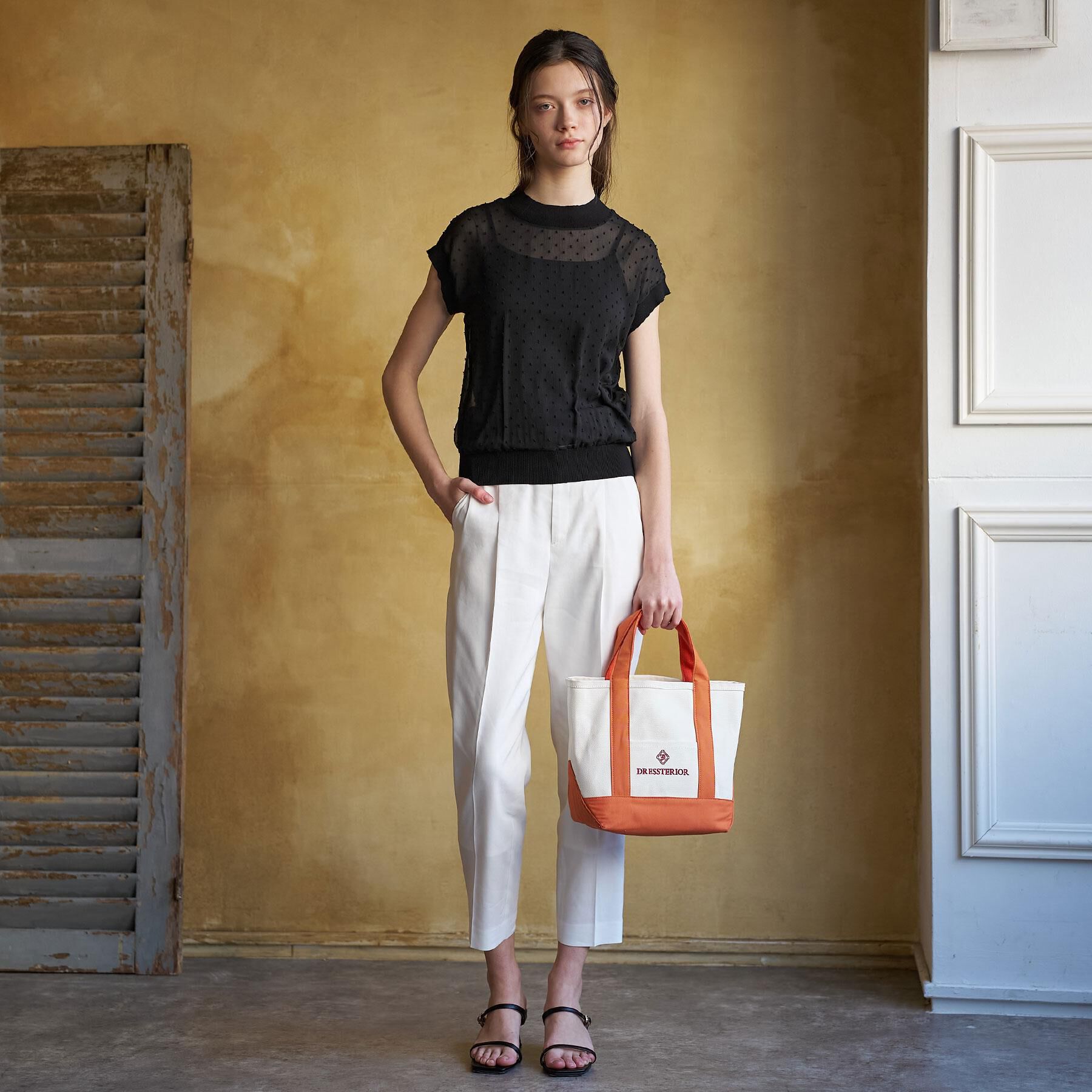 DRESSTERIOR「コットンリネン テーパードパンツ」|その他|