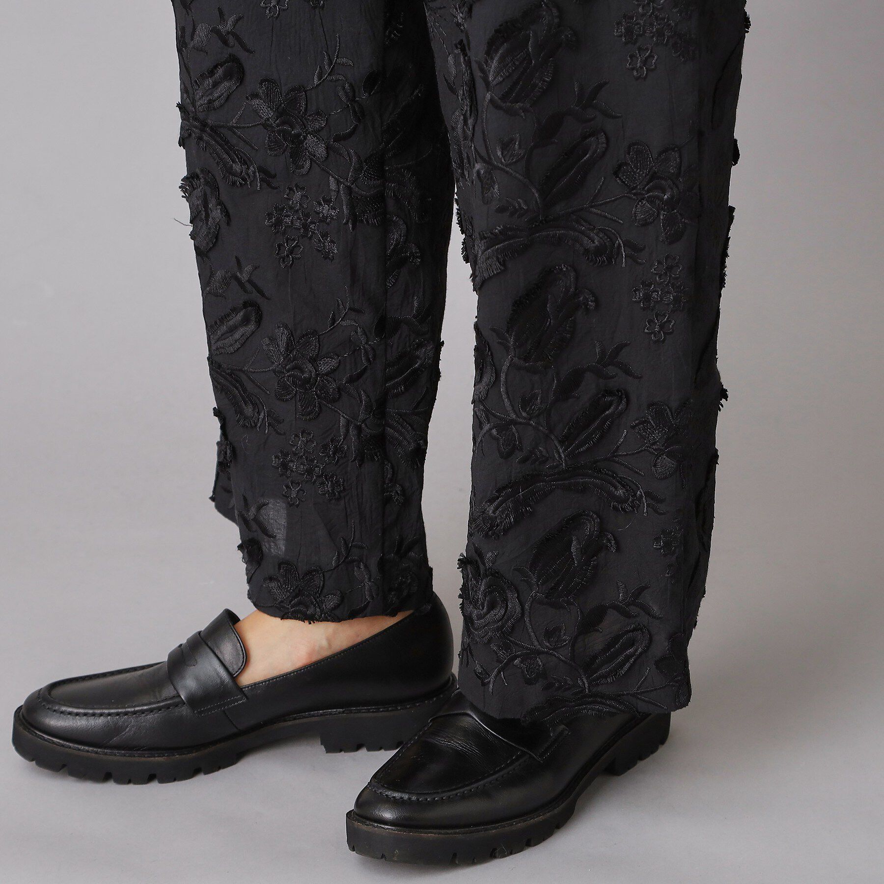 DRESSTERIOR「コットンエンブロイダリー イージーパンツ」|その他|