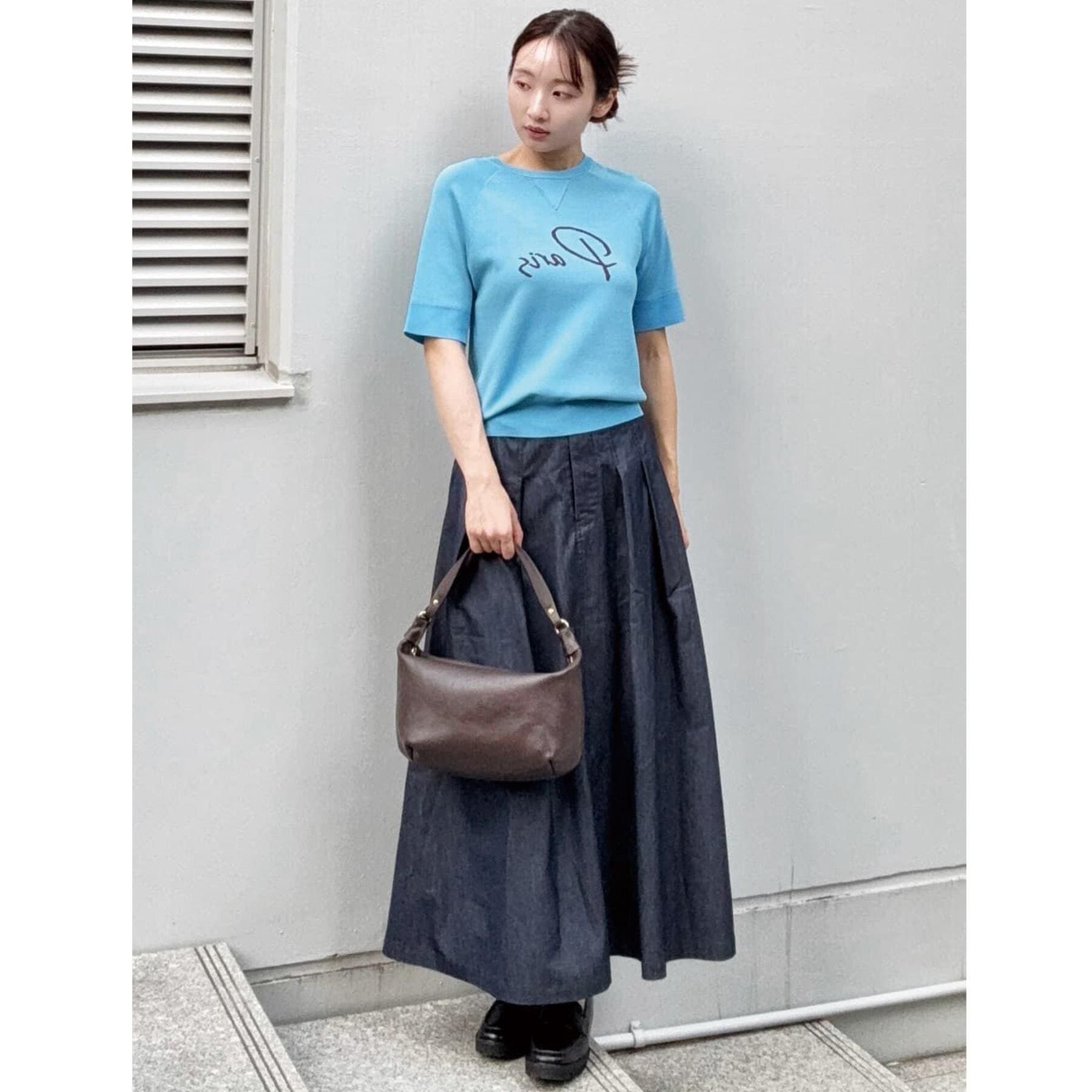 DRESSTERIOR「クールタッチ デニムライク タックスカート」|スカート|