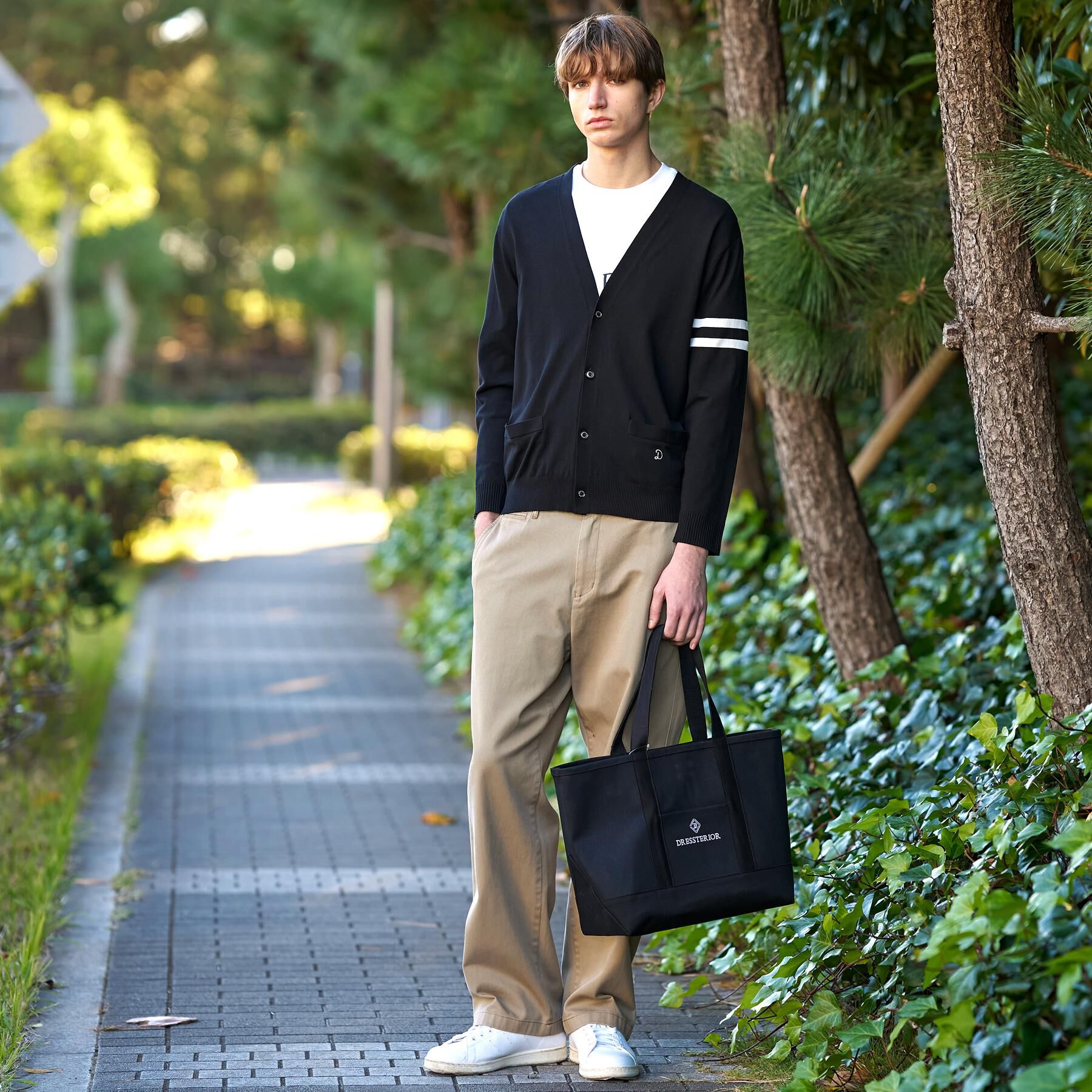 DRESSTERIOR「【ウォッシャブル】コットンシルク ニットカーディガン」|カーディガン|