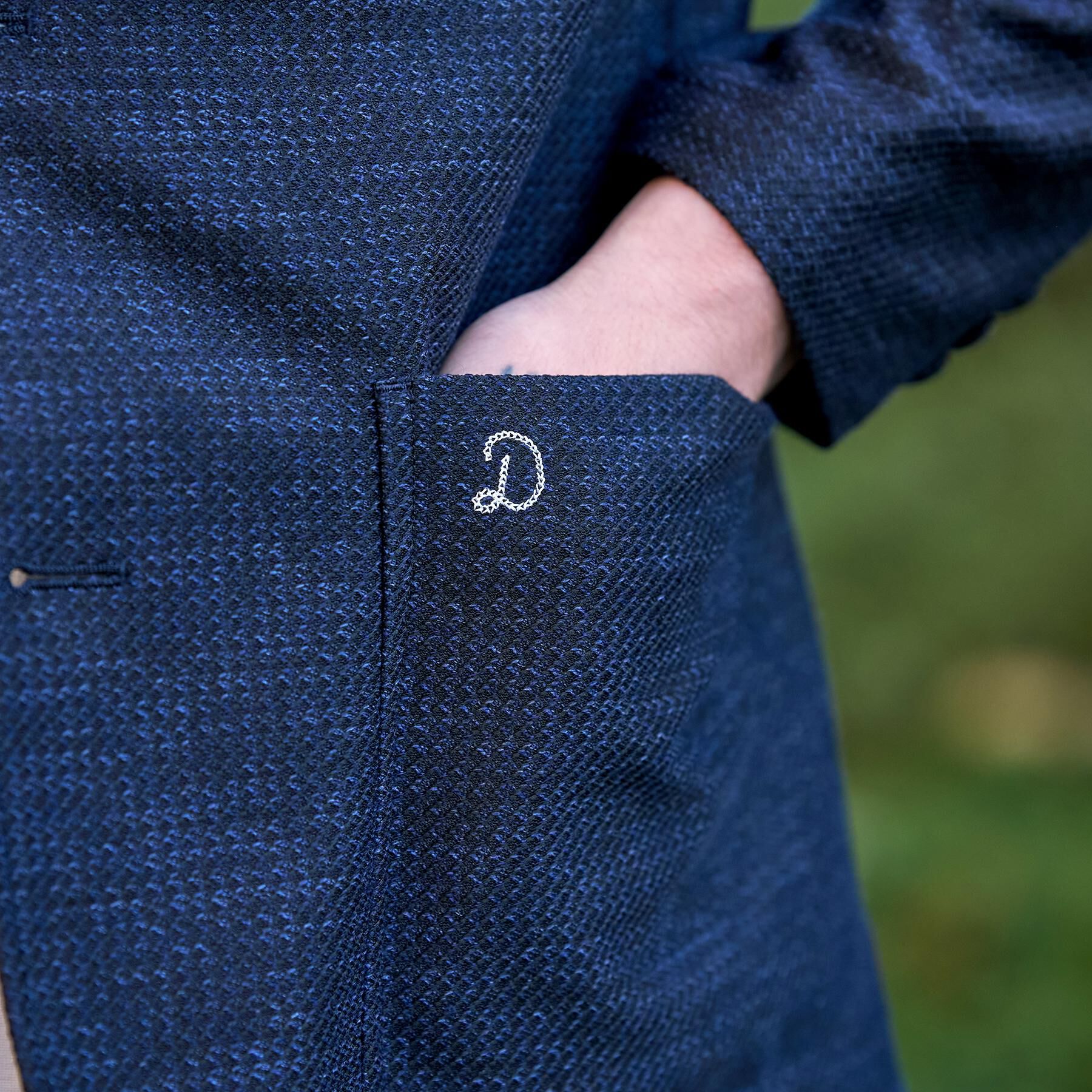 DRESSTERIOR「【Safari5月号掲載】鹿の子 コンフォータブルジャケット」|テーラードジャケット|