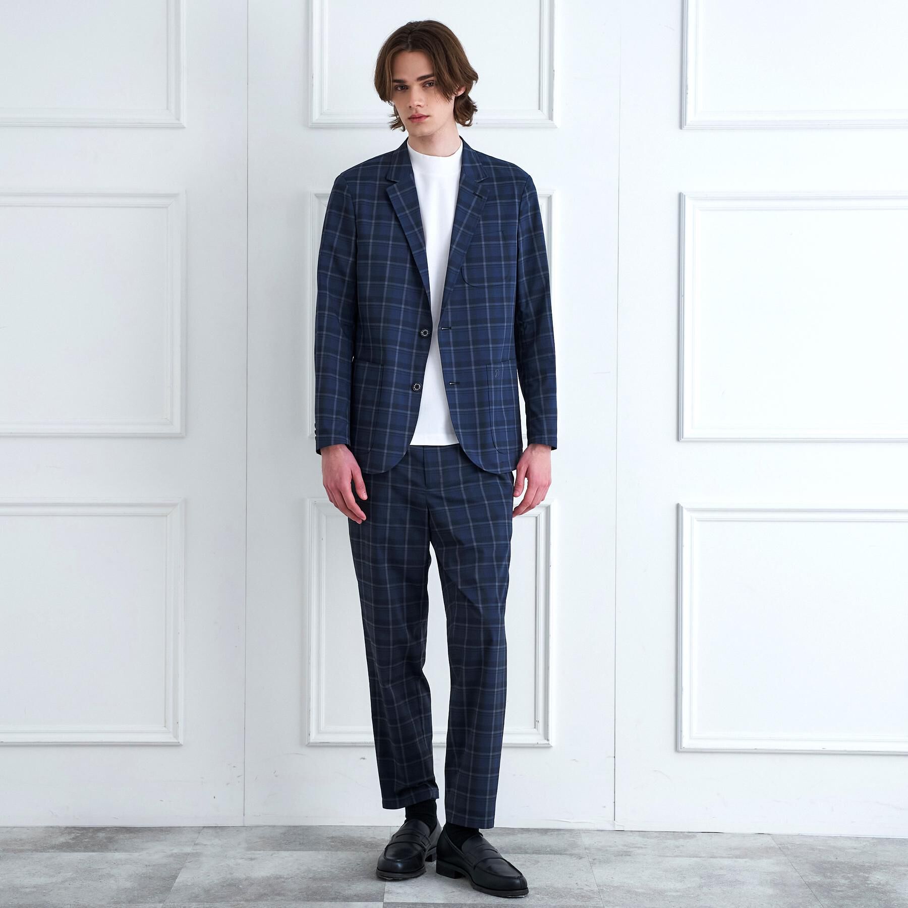 DRESSTERIOR「【セットアップ可】DotAir チェック SET UP パンツ」|その他|