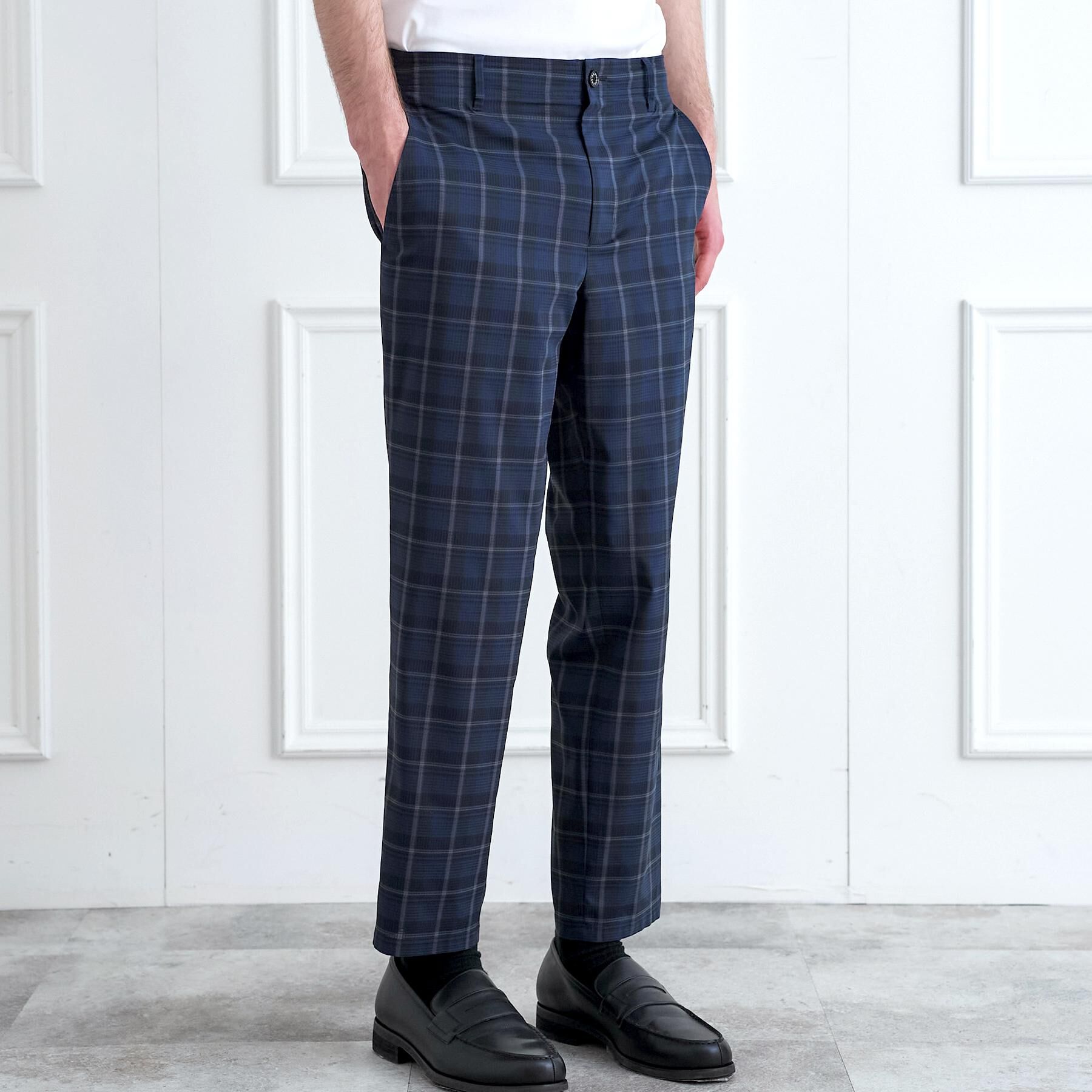 DRESSTERIOR「【セットアップ可】DotAir チェック SET UP パンツ」|その他|