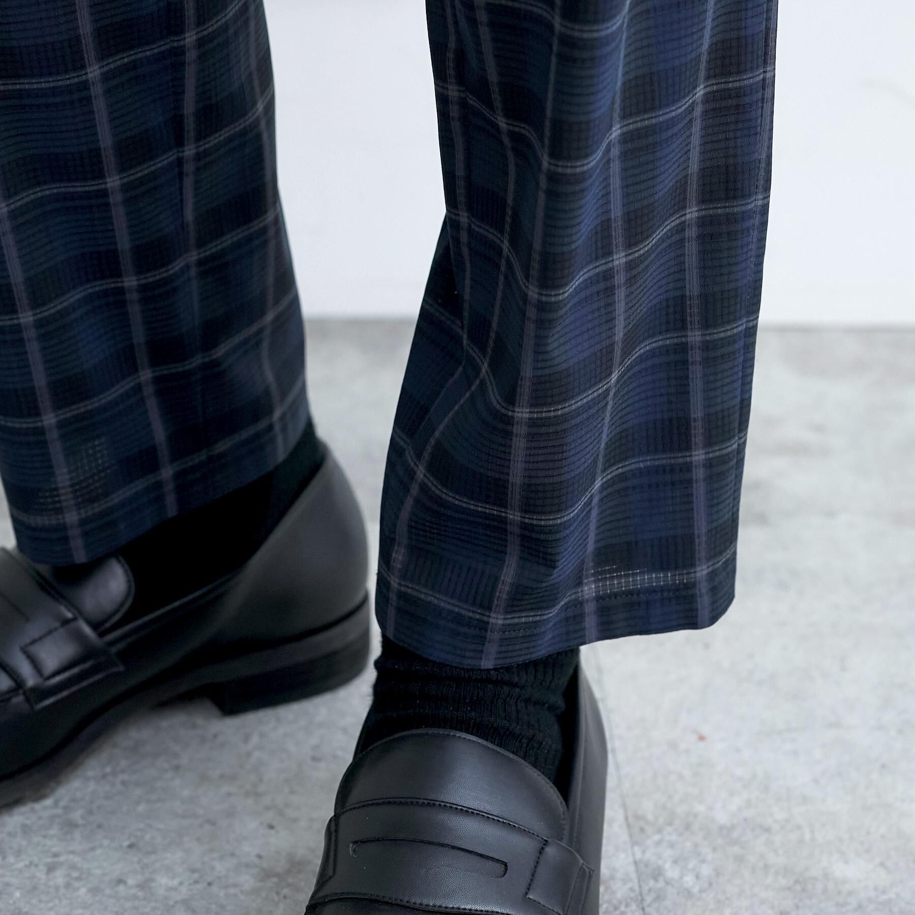 DRESSTERIOR「【セットアップ可】DotAir チェック SET UP パンツ」|その他|