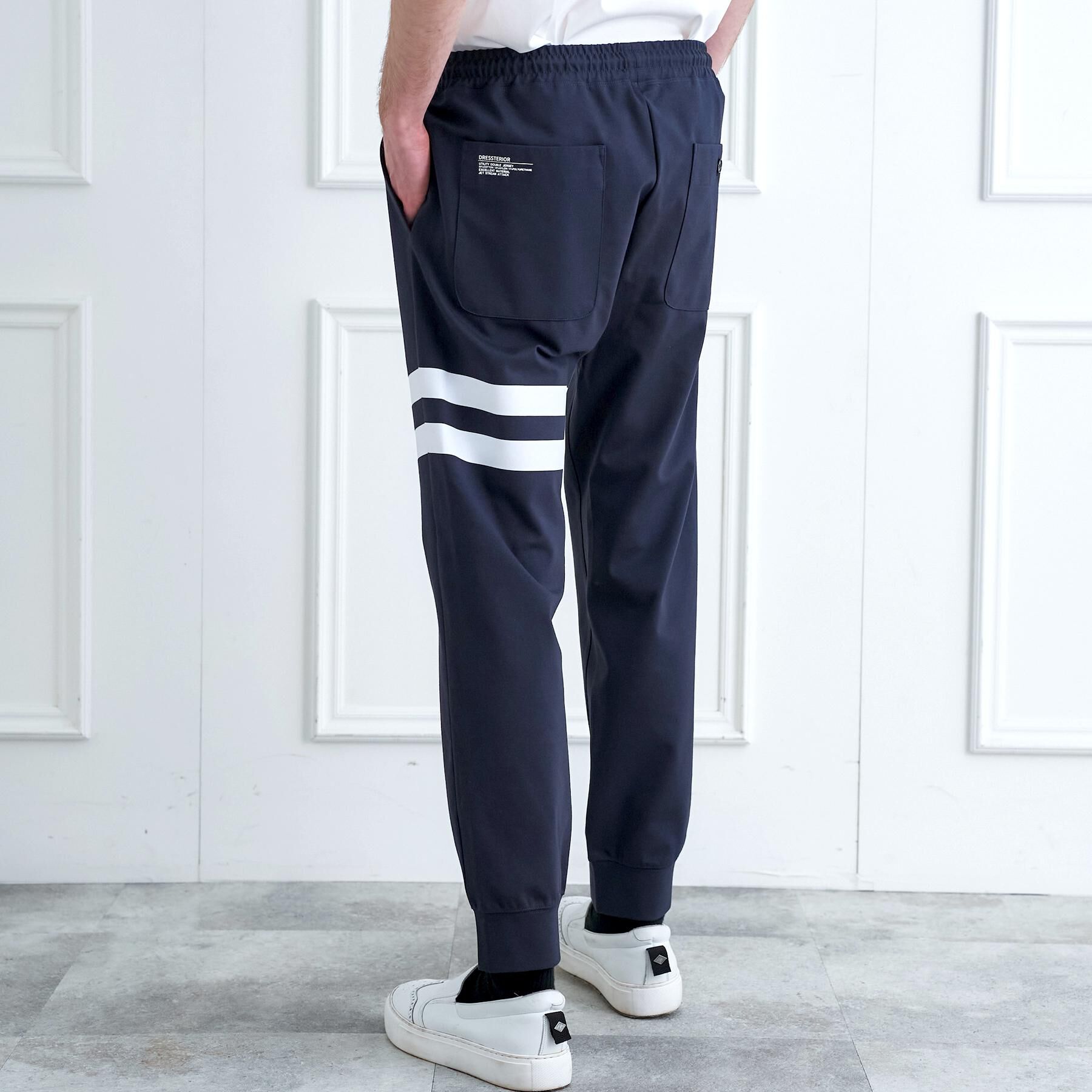 DRESSTERIOR「【接触冷感/セットアップ可/Safari5月号掲載】ドライタッチ ハイカウントジョガーパンツ」|その他|