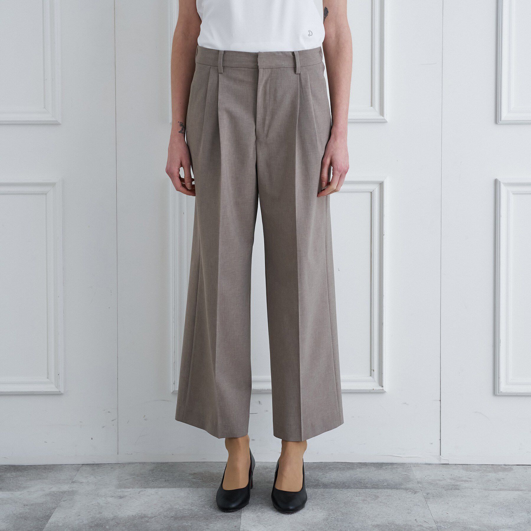 DRESSTERIOR「【otonaMUSE5月号掲載／セットアップ可】ウォッシャブルワイドタックパンツ」|その他|