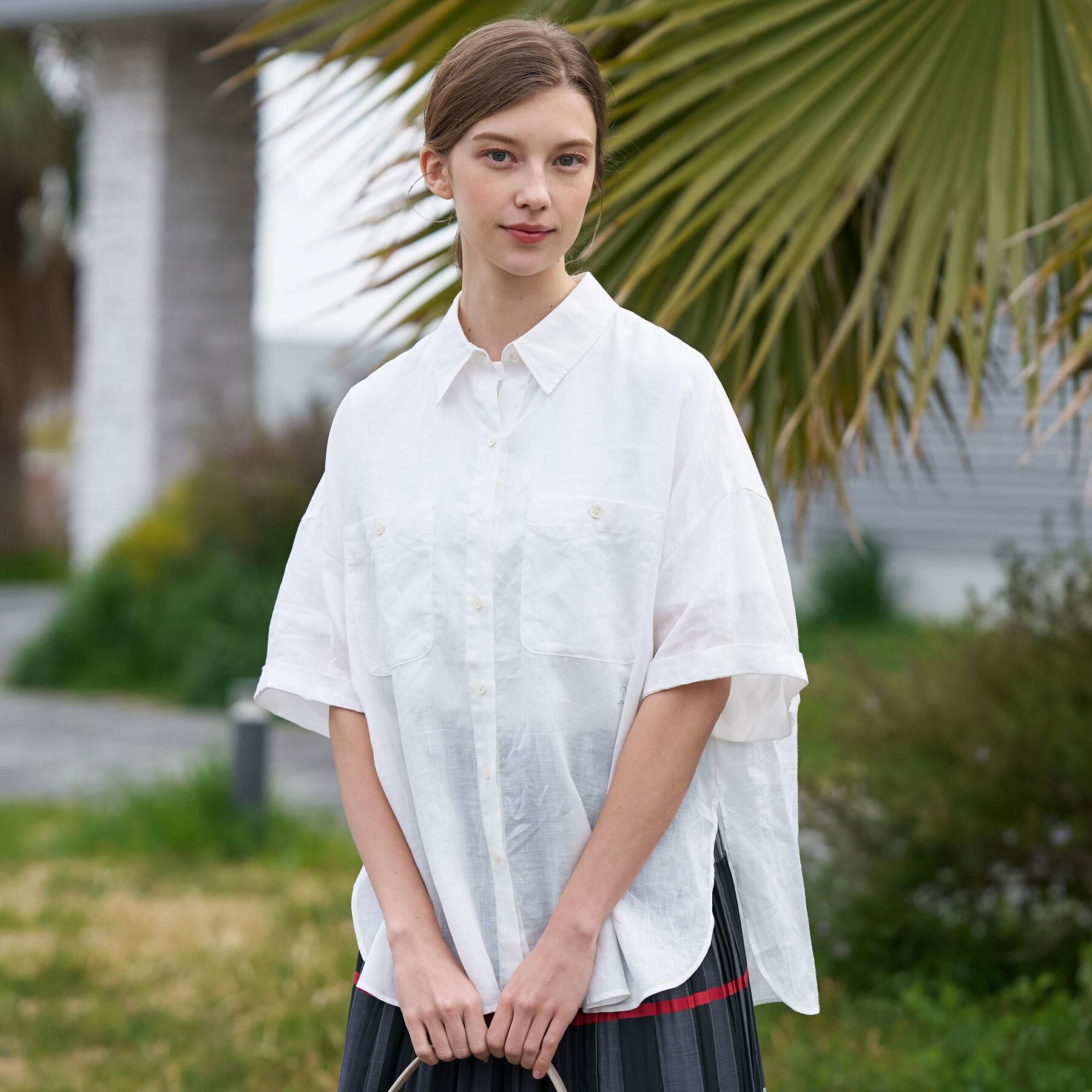 DRESSTERIOR「ピュアラミー シャツ」|シャツ・ブラウス|