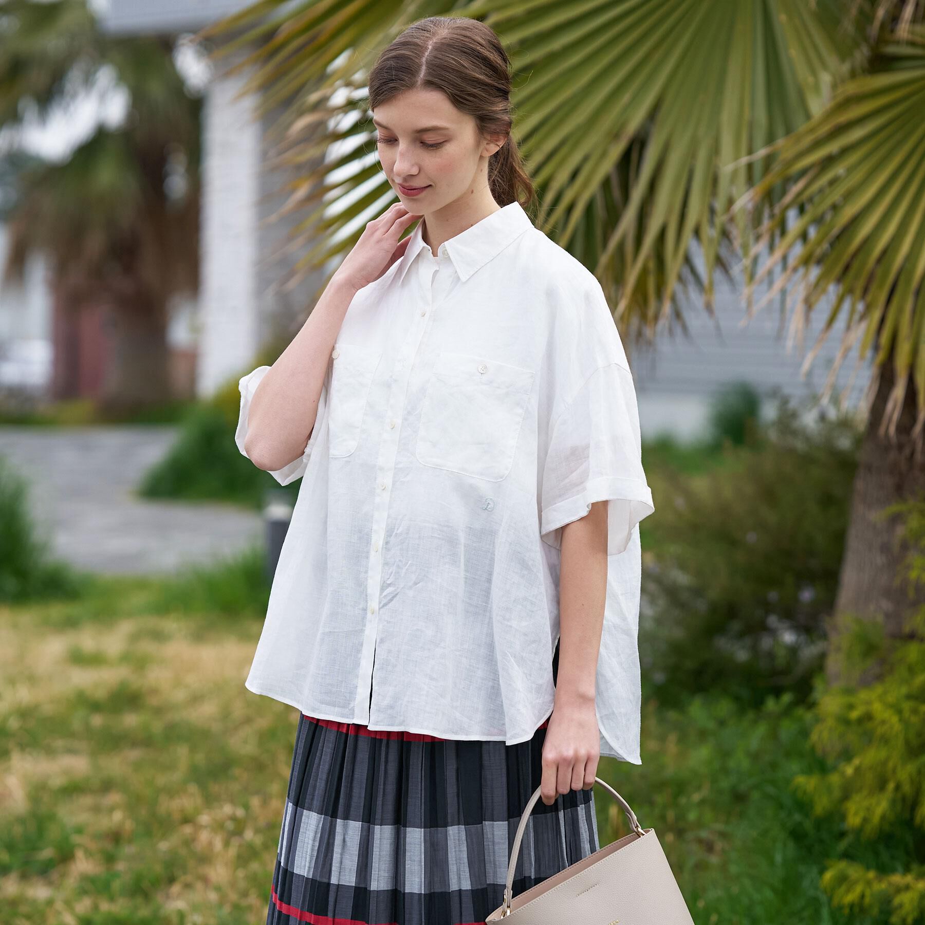 DRESSTERIOR「ピュアラミー シャツ」|シャツ・ブラウス|