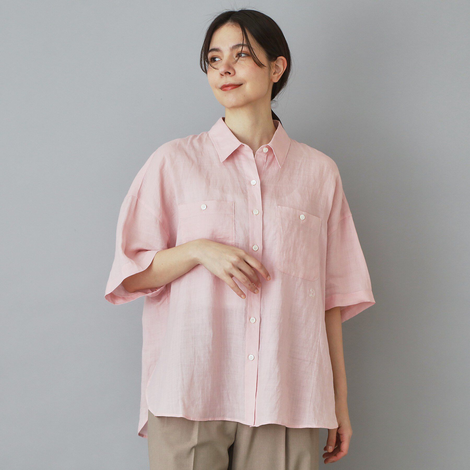 DRESSTERIOR「ピュアラミー シャツ」|シャツ・ブラウス|