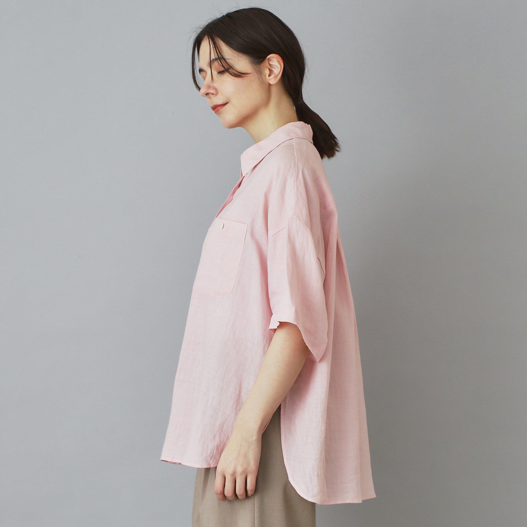DRESSTERIOR「ピュアラミー シャツ」|シャツ・ブラウス|
