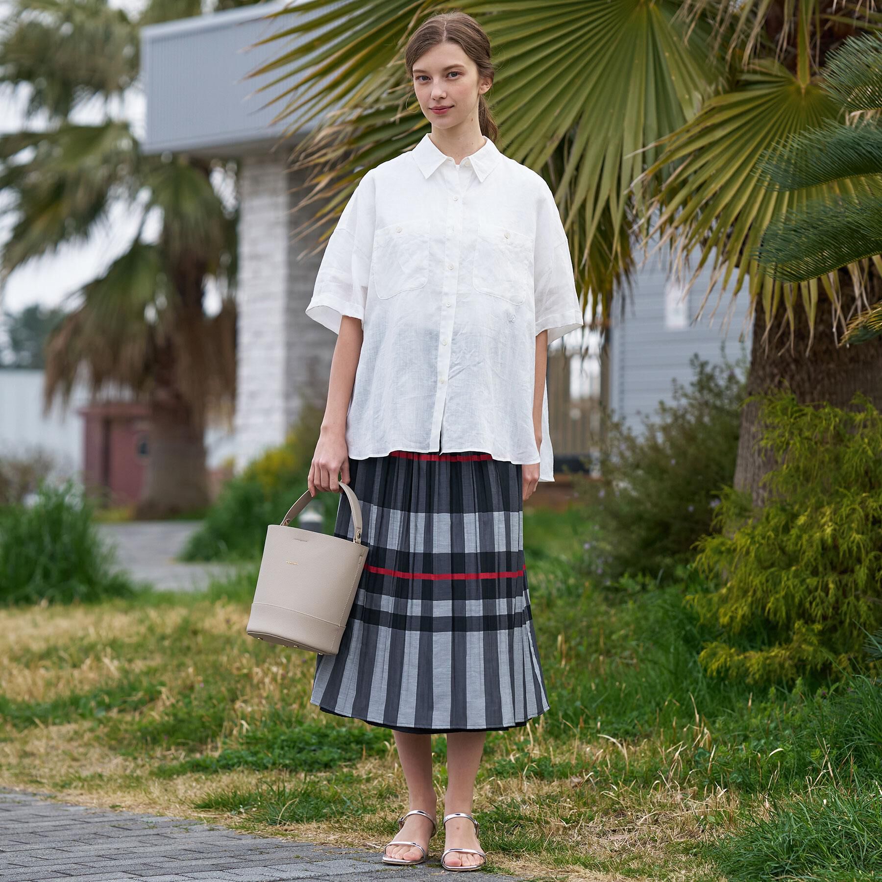 DRESSTERIOR「ピュアラミー シャツ」|シャツ・ブラウス|