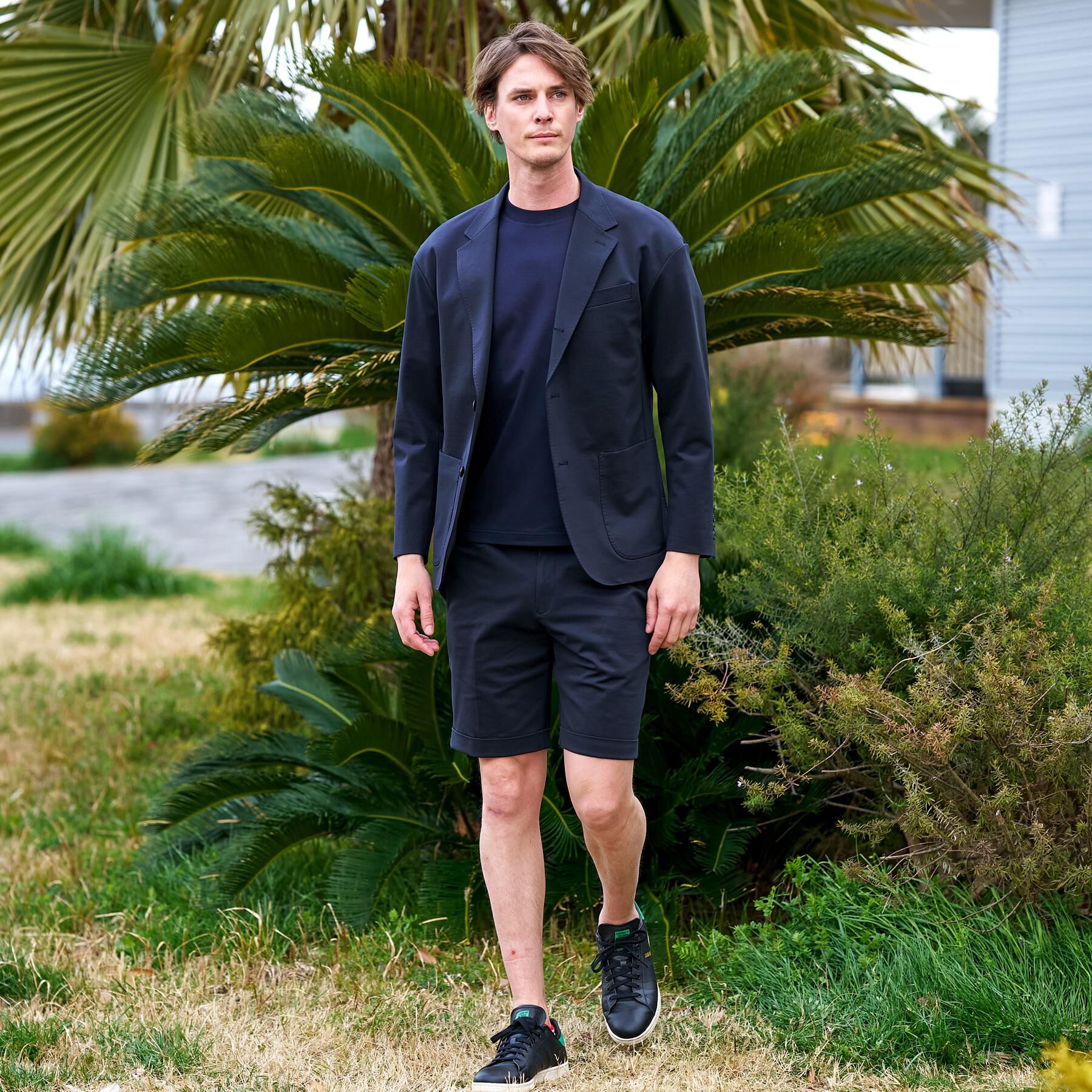 DRESSTERIOR「【干場義雅&times;MOVB&times;DRESSTERIOR】トリプルコラボ DUPLEX COTTON ハーフパン」|その他|