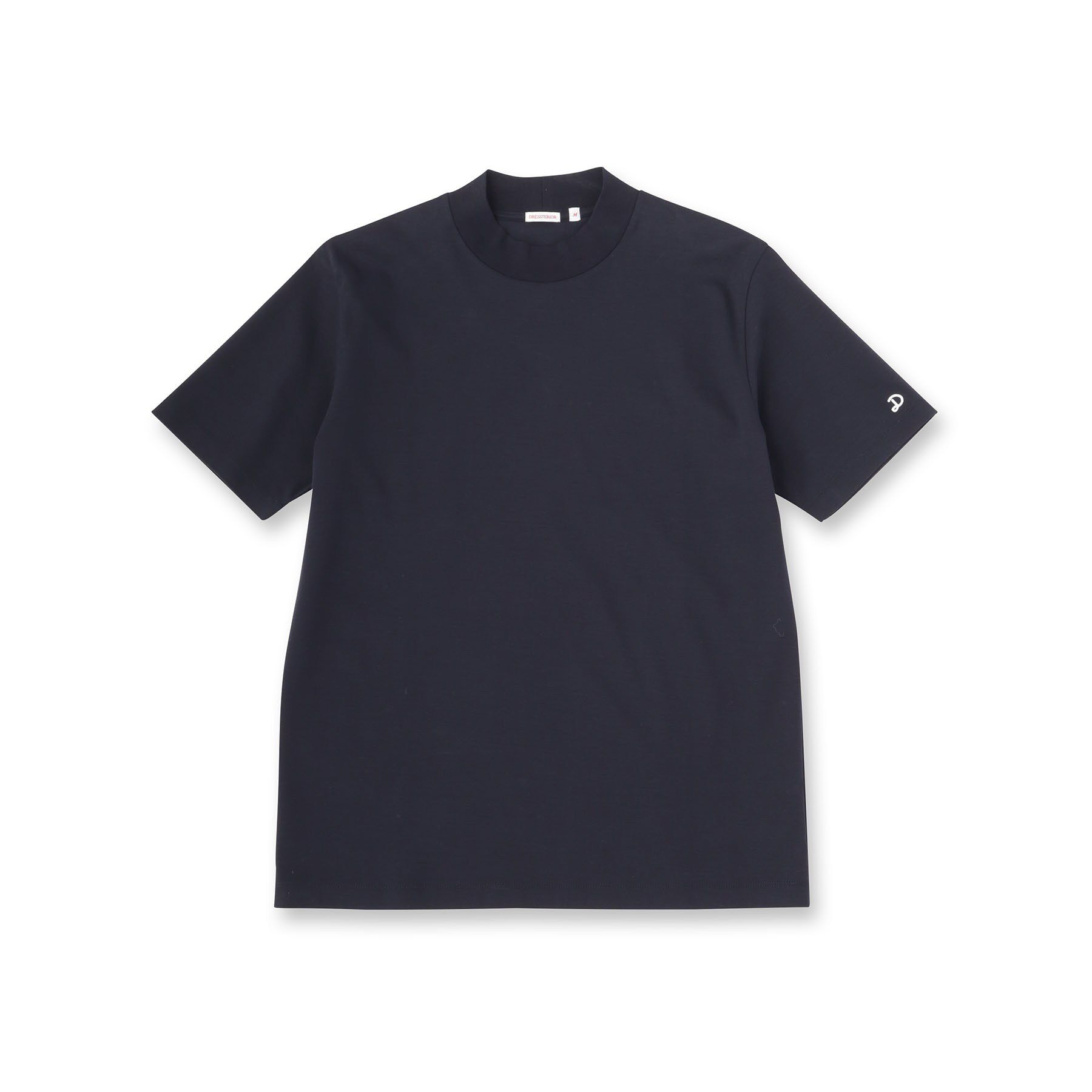 DRESSTERIOR「【接触冷感／抗菌防臭／消臭】ICE CLEAR COTTON モックネックTシャツ」|Tシャツ・カットソー|