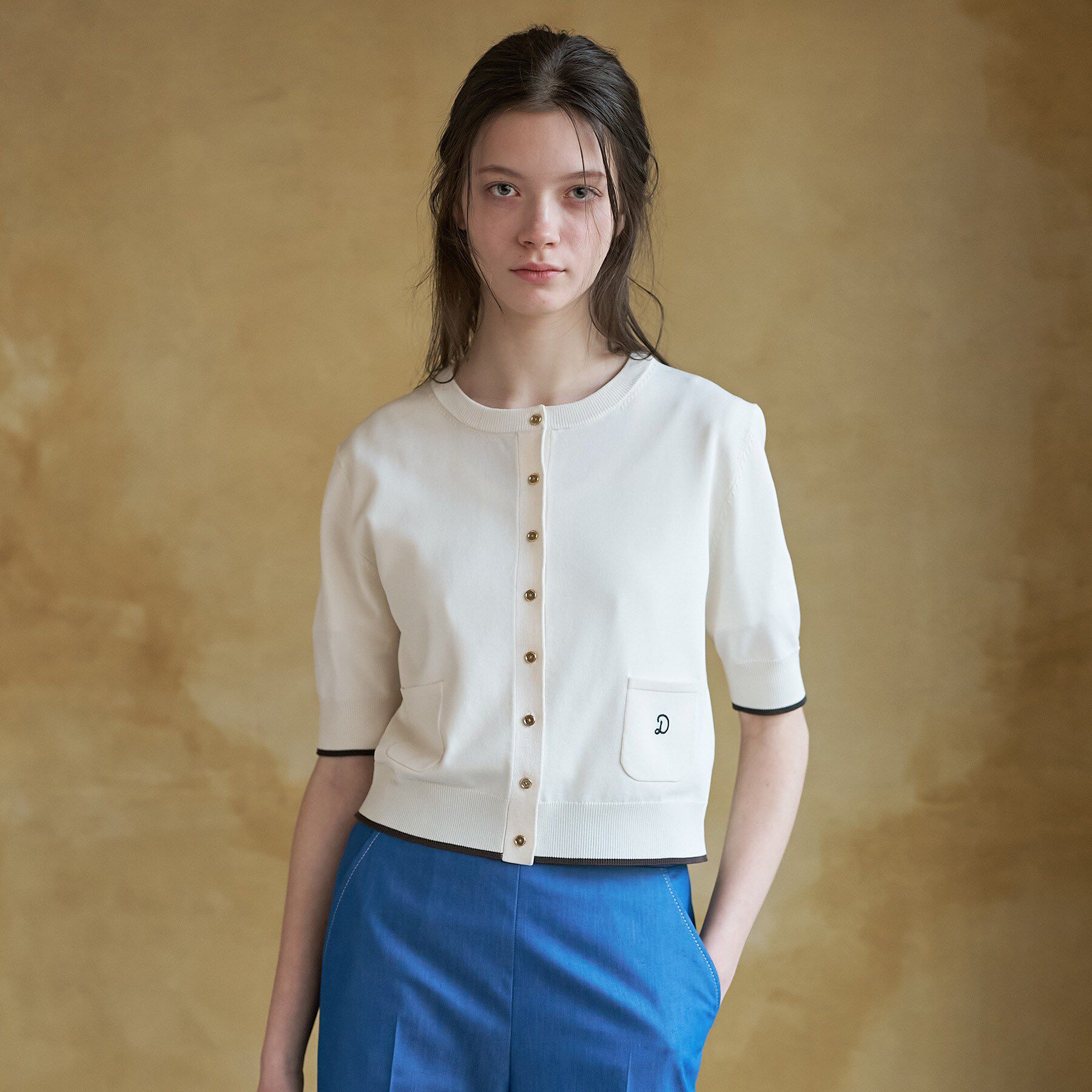 DRESSTERIOR「【UVカット/ウォッシャブル】クールタッチ ニットカーディガン」|カーディガン|オフホワイト(503