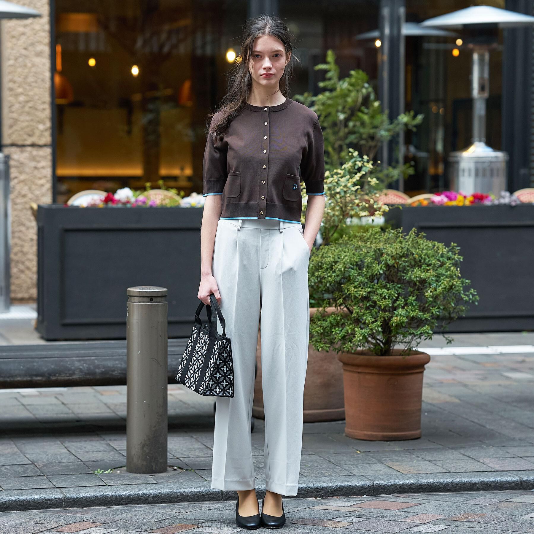 DRESSTERIOR「【UVカット/ウォッシャブル】クールタッチ ニットカーディガン」|カーディガン|