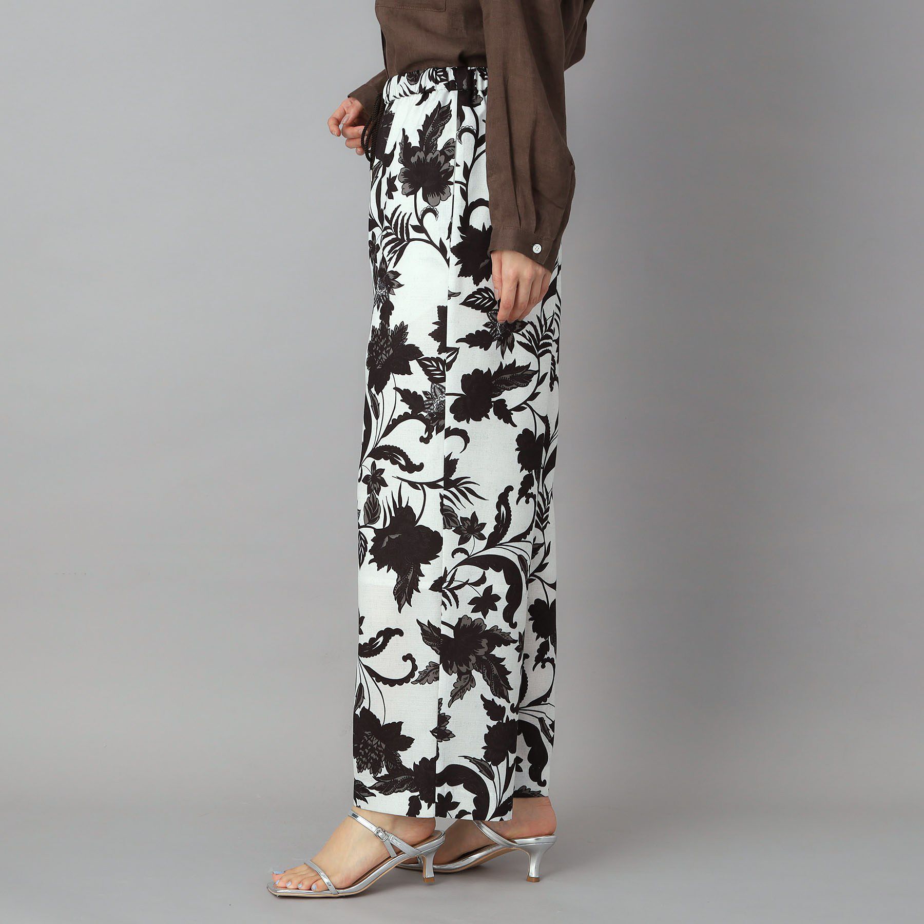 DRESSTERIOR「ボタニカルプリント イージーワイドパンツ」|その他|