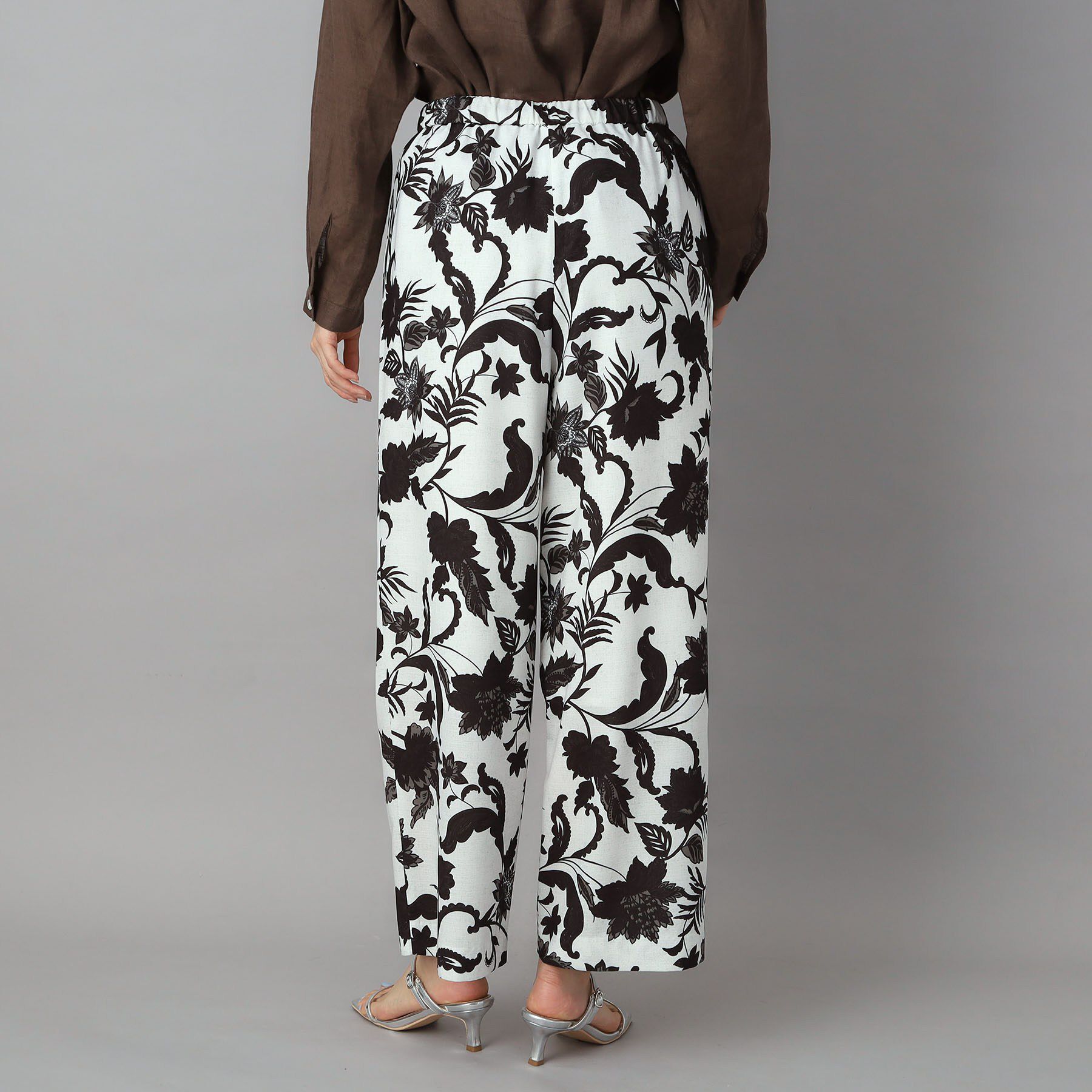 DRESSTERIOR「ボタニカルプリント イージーワイドパンツ」|その他|