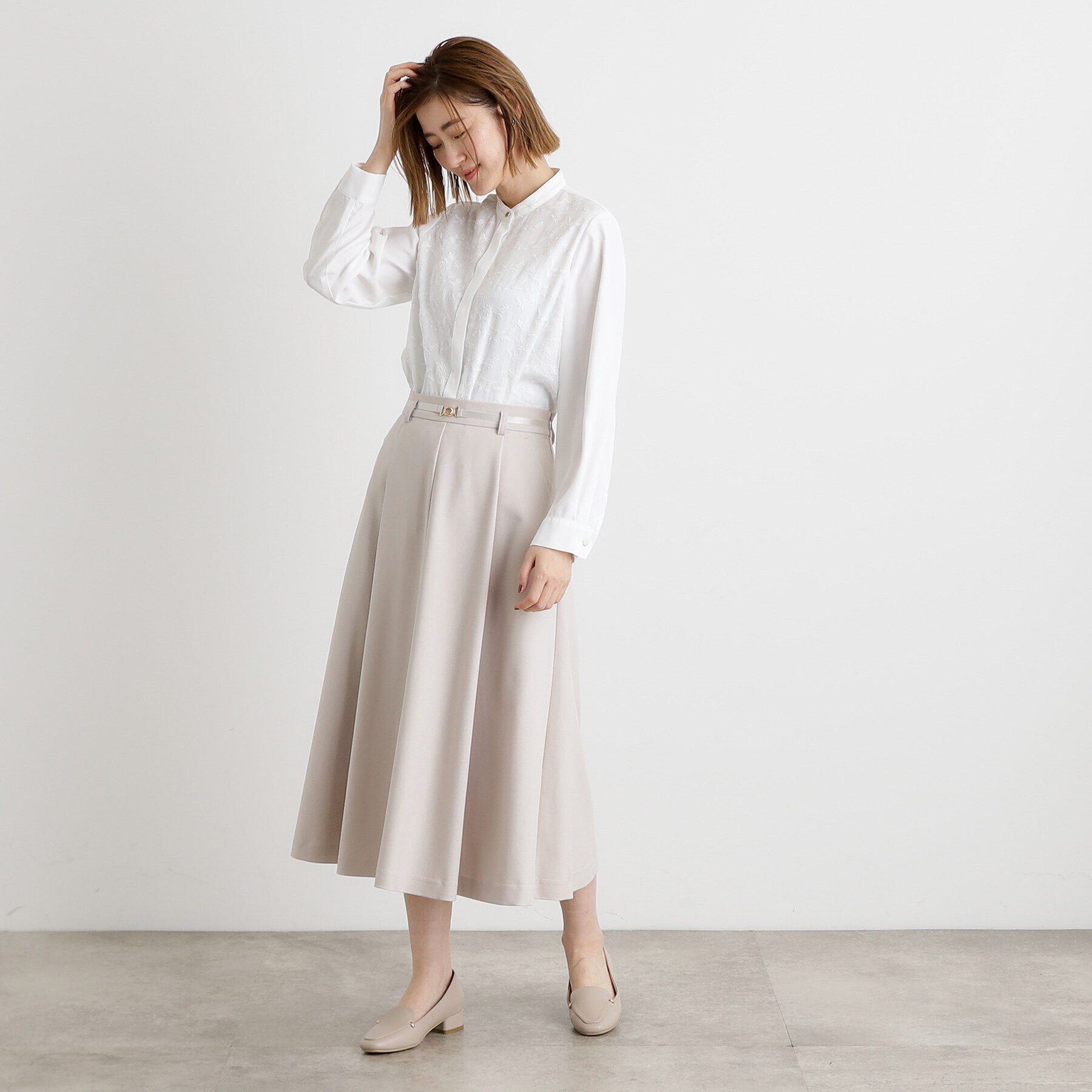 grove「刺繍シャツブラウス」|シャツ・ブラウス|